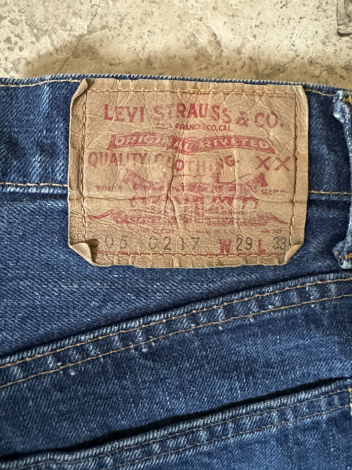 Levi's 60’s Levis 505 Size US 29 - 5 Thumbnail
