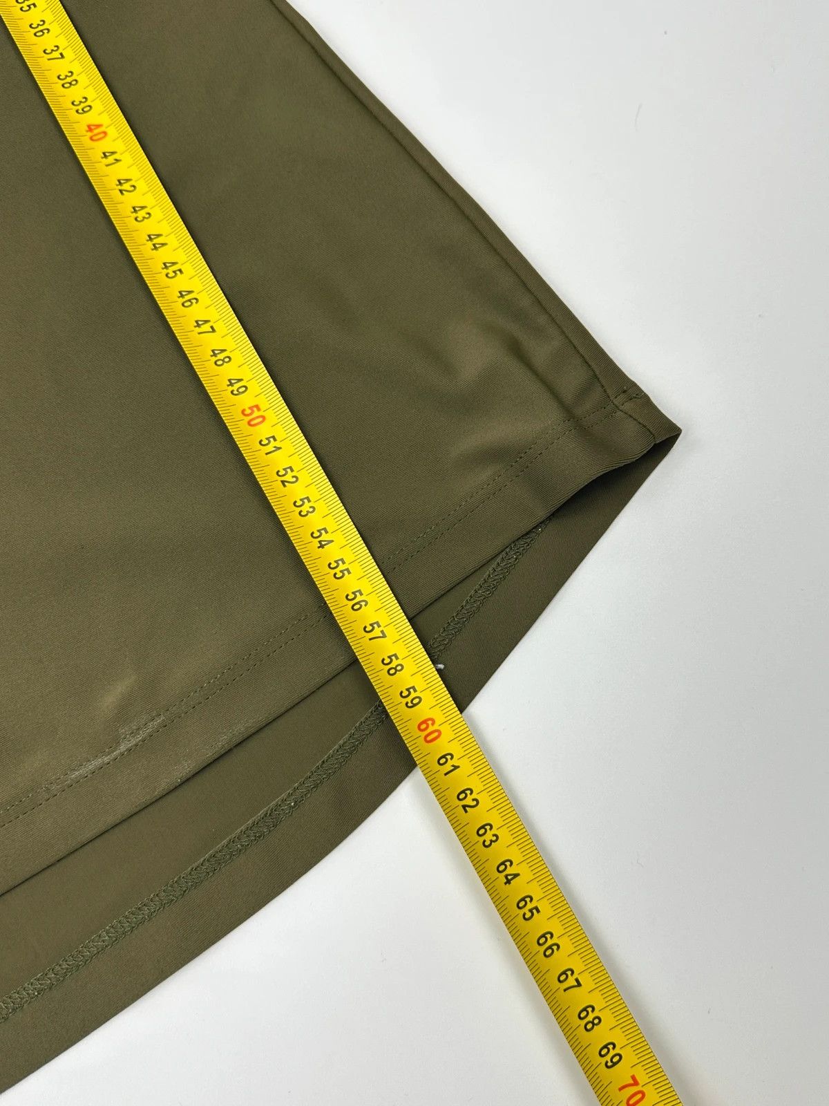Prada Prada Sport SS06 Khaki Green Sporty Fitted Tee Nylon & Silk Size M / US 6-8 / IT 42-44 - 8 Thumbnail