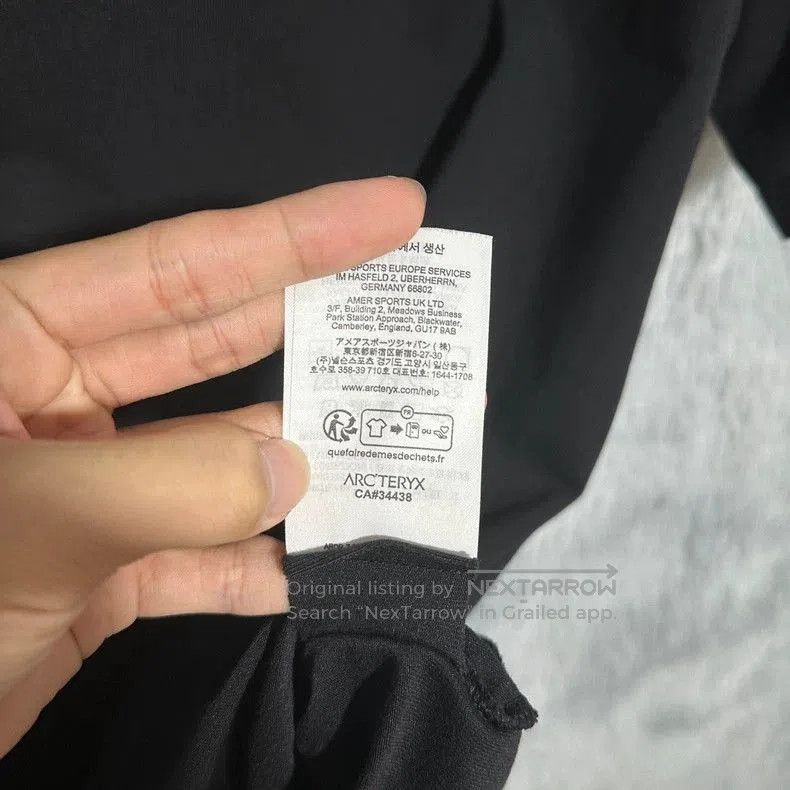 Arc'teryx Arcteryx Captive Arc'Word Logo Short Sleeve T. Size US S / EU 44-46 / 1 - 6 Thumbnail