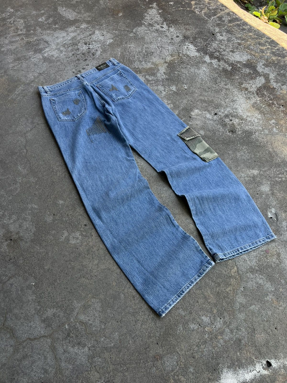 Other Crazy japanese If Six Was Nine Type Camo Avant garde Jeans Size US 32 / EU 48 - 12 Thumbnail