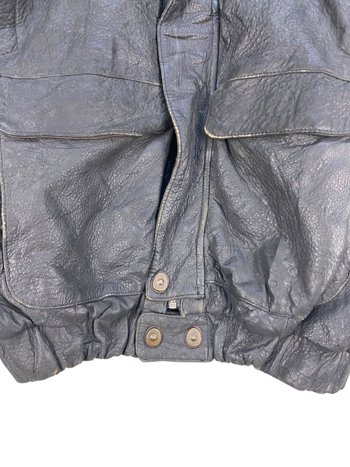 Genuine Leather Bewlays Motorcycle Leather Jacket Size US M / EU 48-50 / 2 - 4 Thumbnail