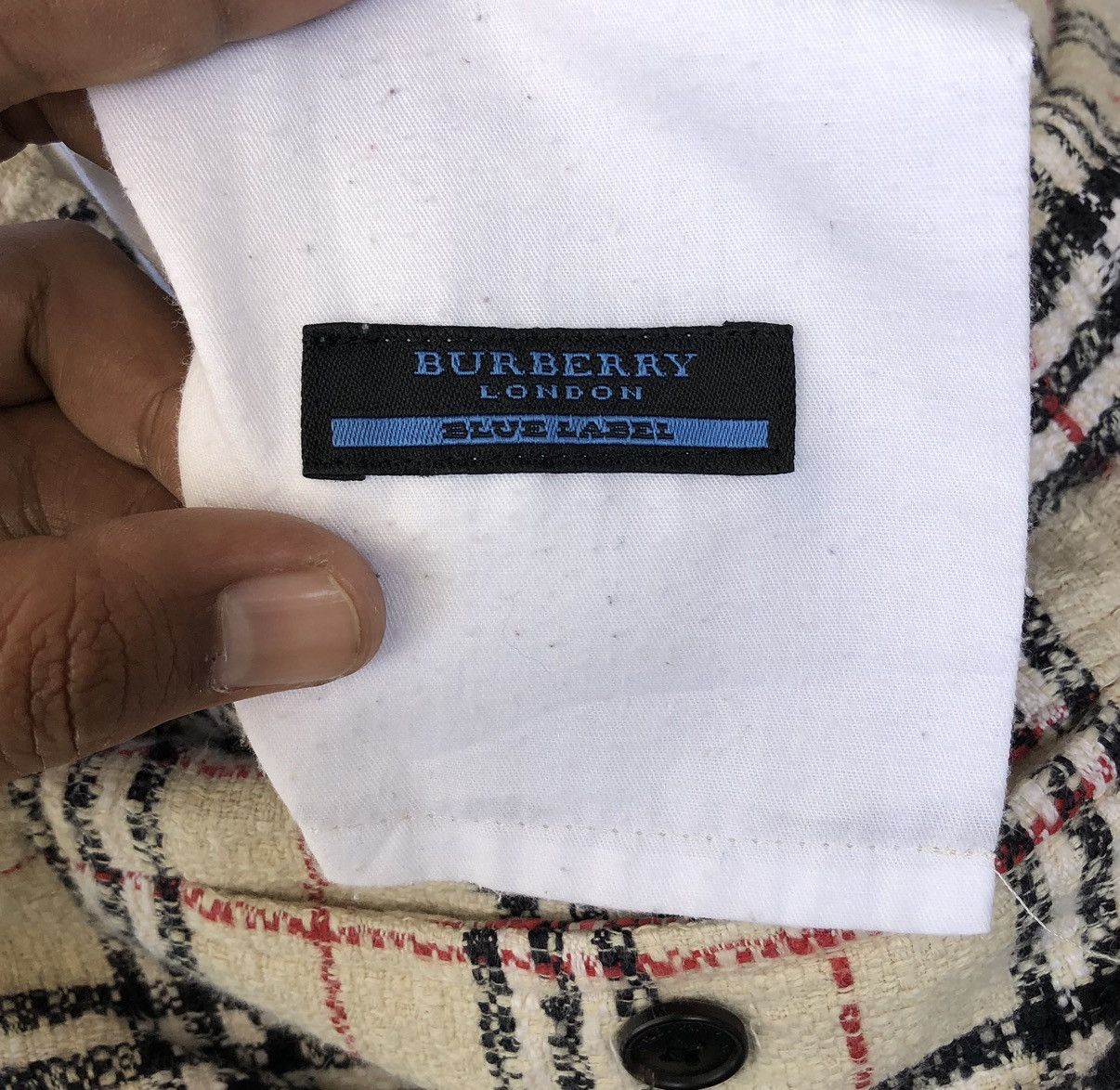 Burberry Burberry Blue Label Checked Cotton Shorts Pants Size US 30 / EU 46 - 12 Thumbnail