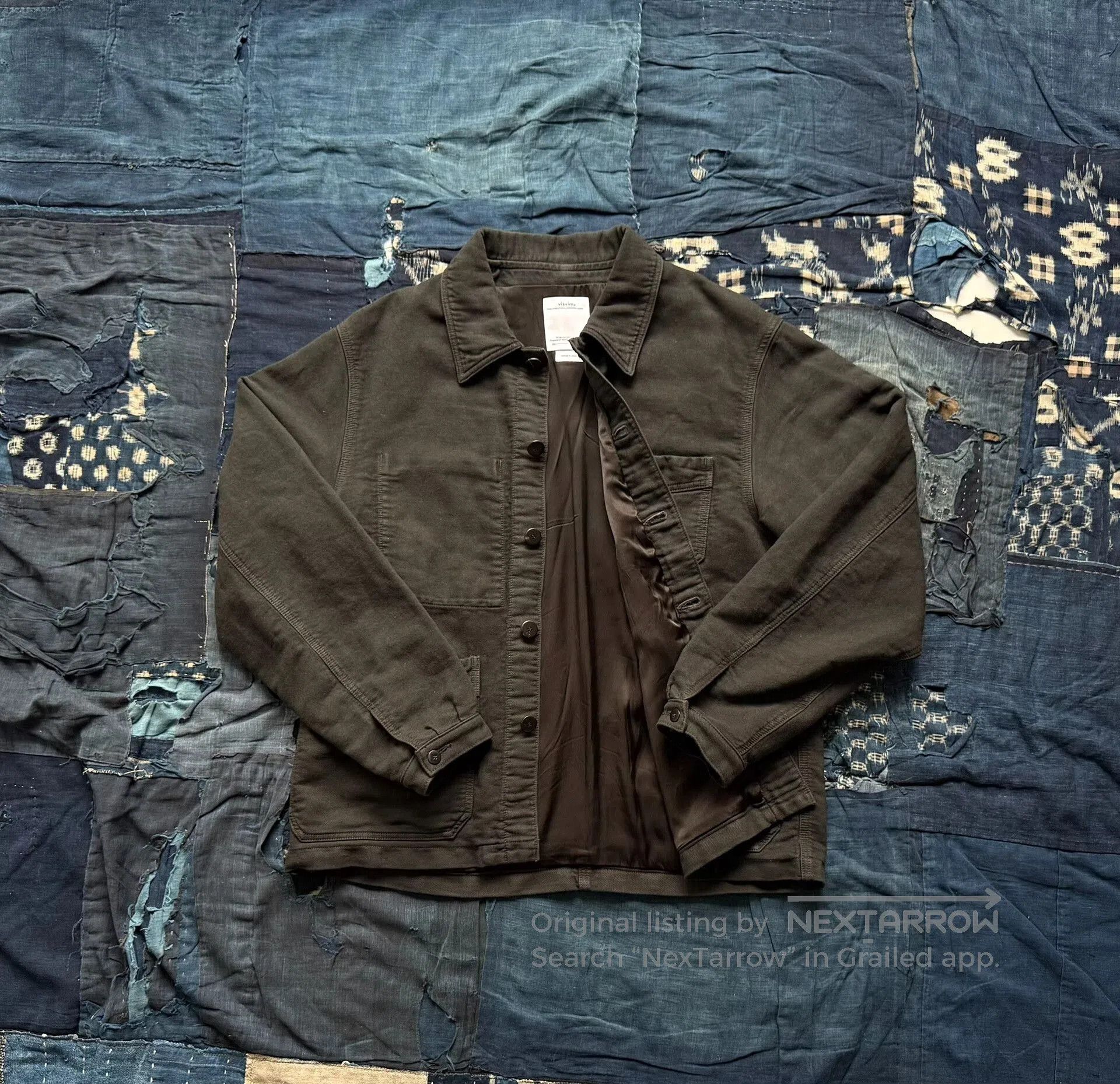 Visvim visvim travail coverall moleskin jacket. Size US M / EU 48-50 / 2 - 2 Thumbnail