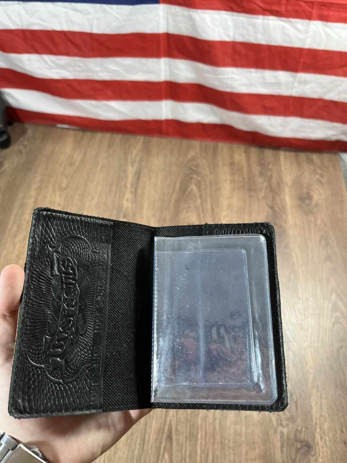 Vintage Harley Davidson Learher Case For Documents Size ONE SIZE - 4 Thumbnail