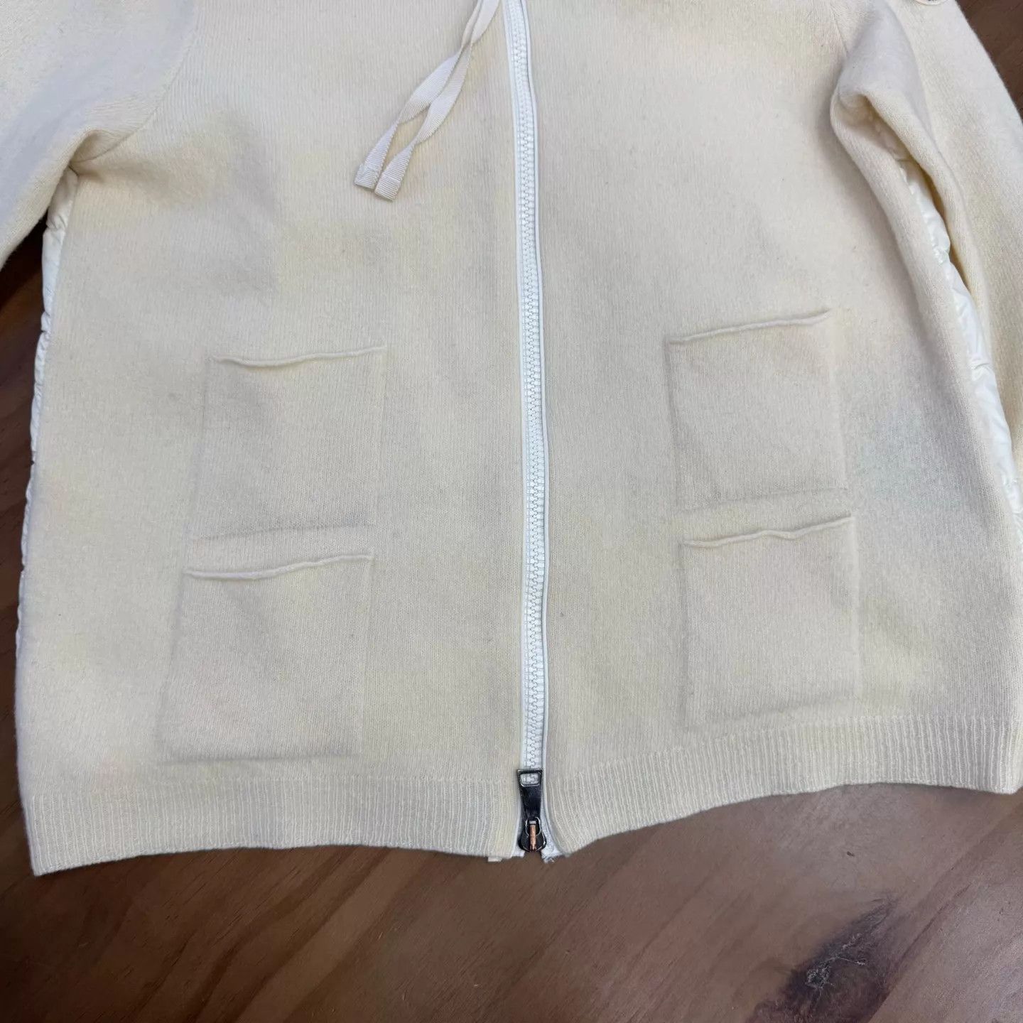 Moncler Moncler Double Pocket Knit-Cashmere Jacket M Size M / US 6-8 / IT 42-44 - 4 Thumbnail