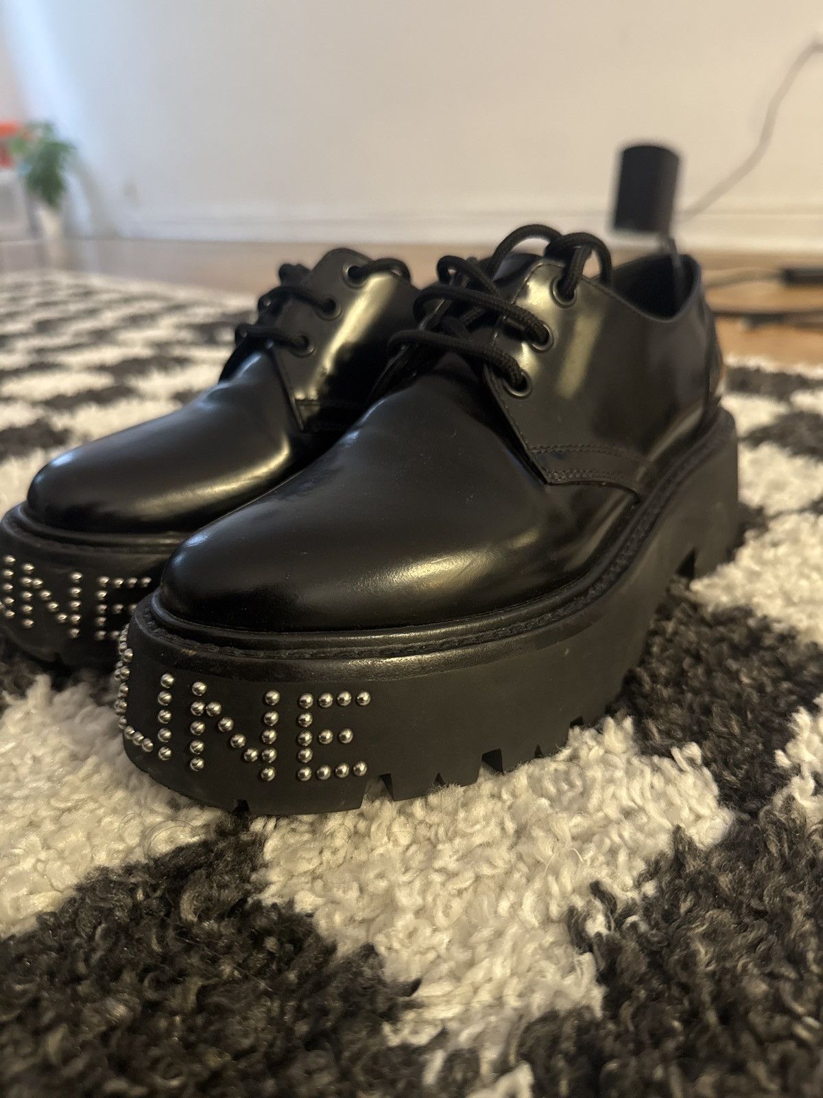 Celine Celine Bulky Derby - Studded Size US 5 / IT 35 - 2 Thumbnail