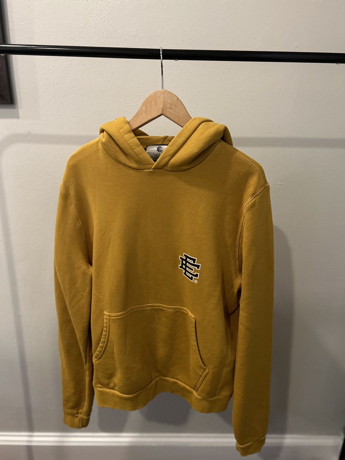 image of Eric Emanuel Eric Emmanuel Ee Basic Hoodie in Yellow, Men's (Size Small)