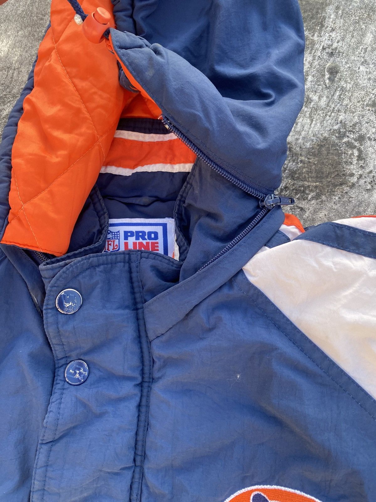 Starter Vintage jacket Chicago Bears NFL Size US L / EU 52-54 / 3 - 7 Thumbnail