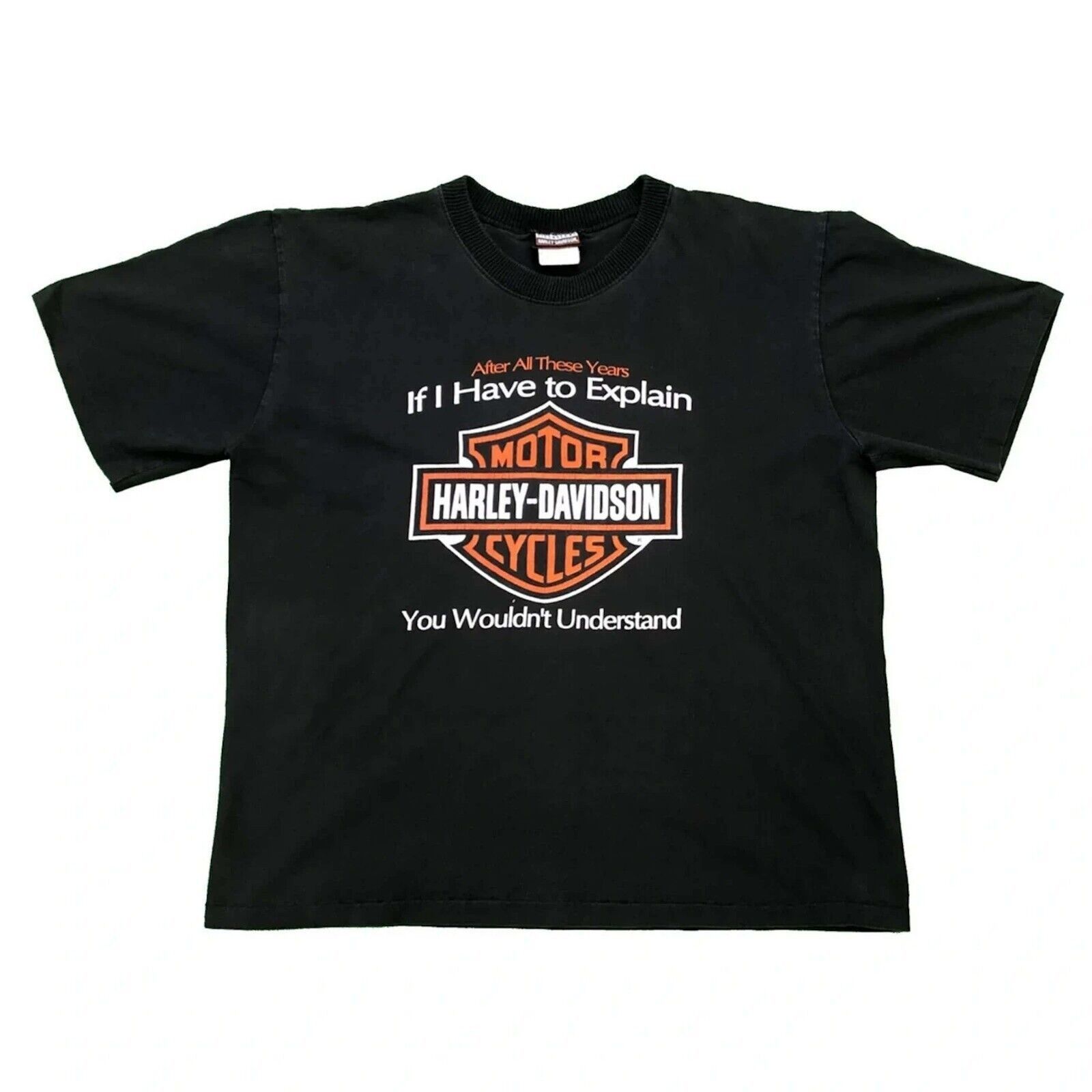 Harley Davidson × Vintage !! FINAL DROP !! SINGLE STITCHED HARLEY