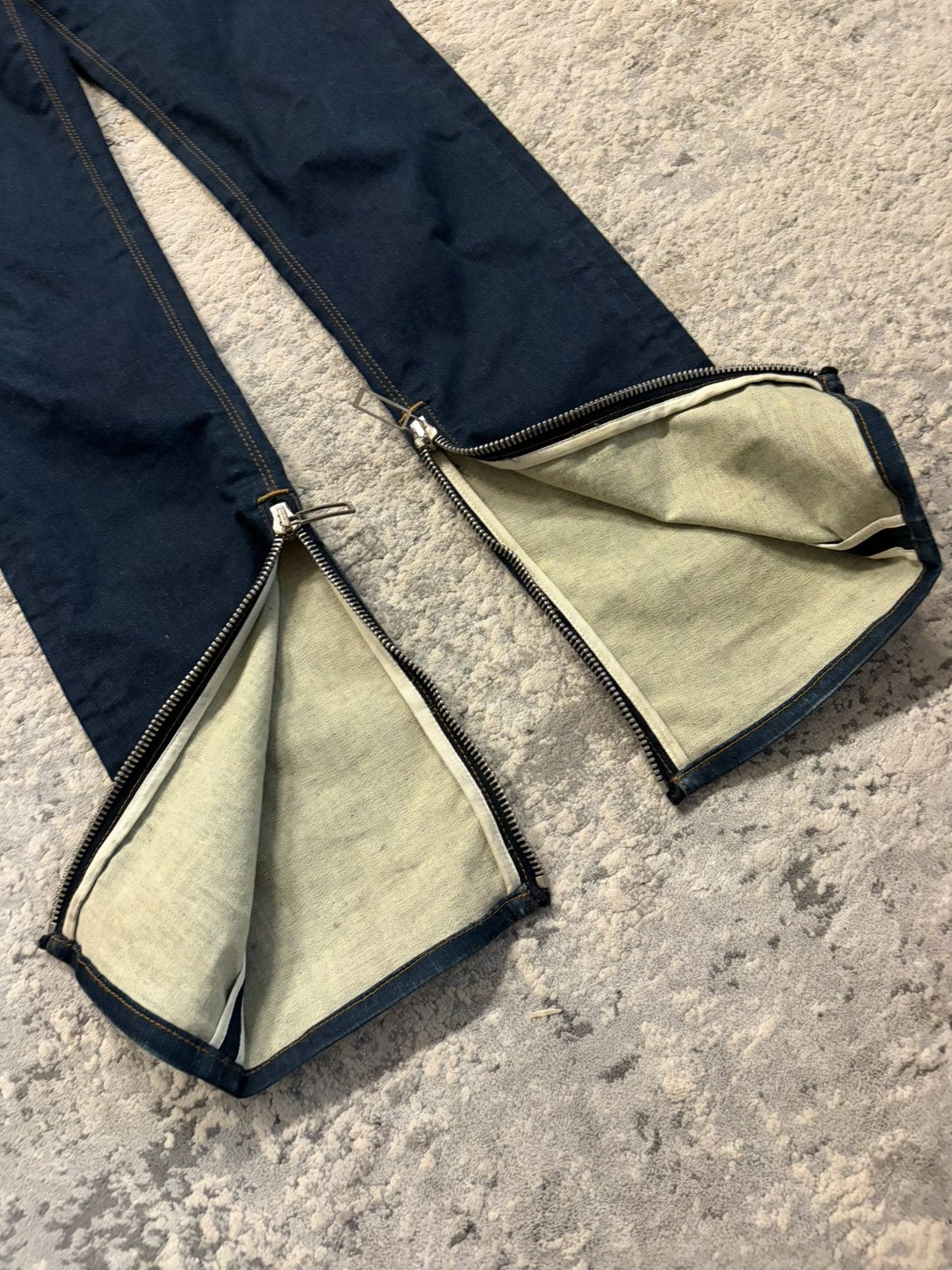 Dior AW09 Zipper Hem Denim by Kris Van Assche Size US 29 - 5 Thumbnail