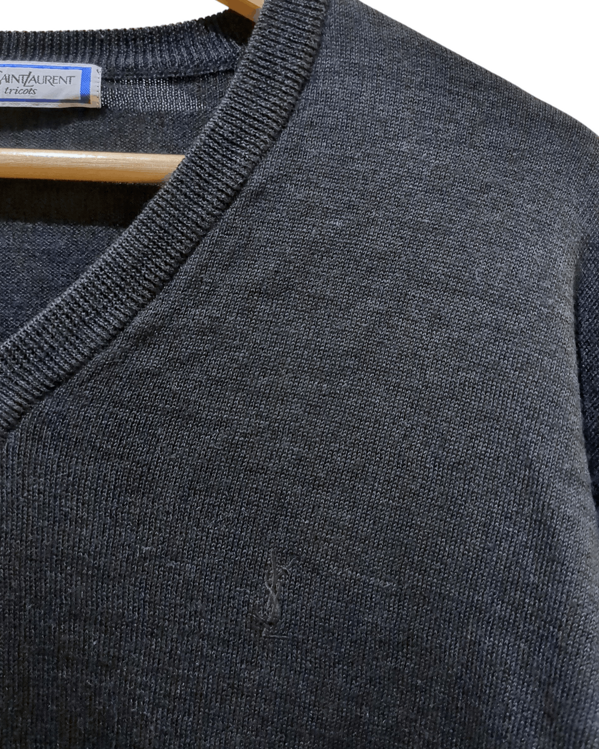 Yves Saint Laurent Yves Saint Laurent 80s Knit Jumper Size US M / EU 48-50 / 2 - 2 Thumbnail