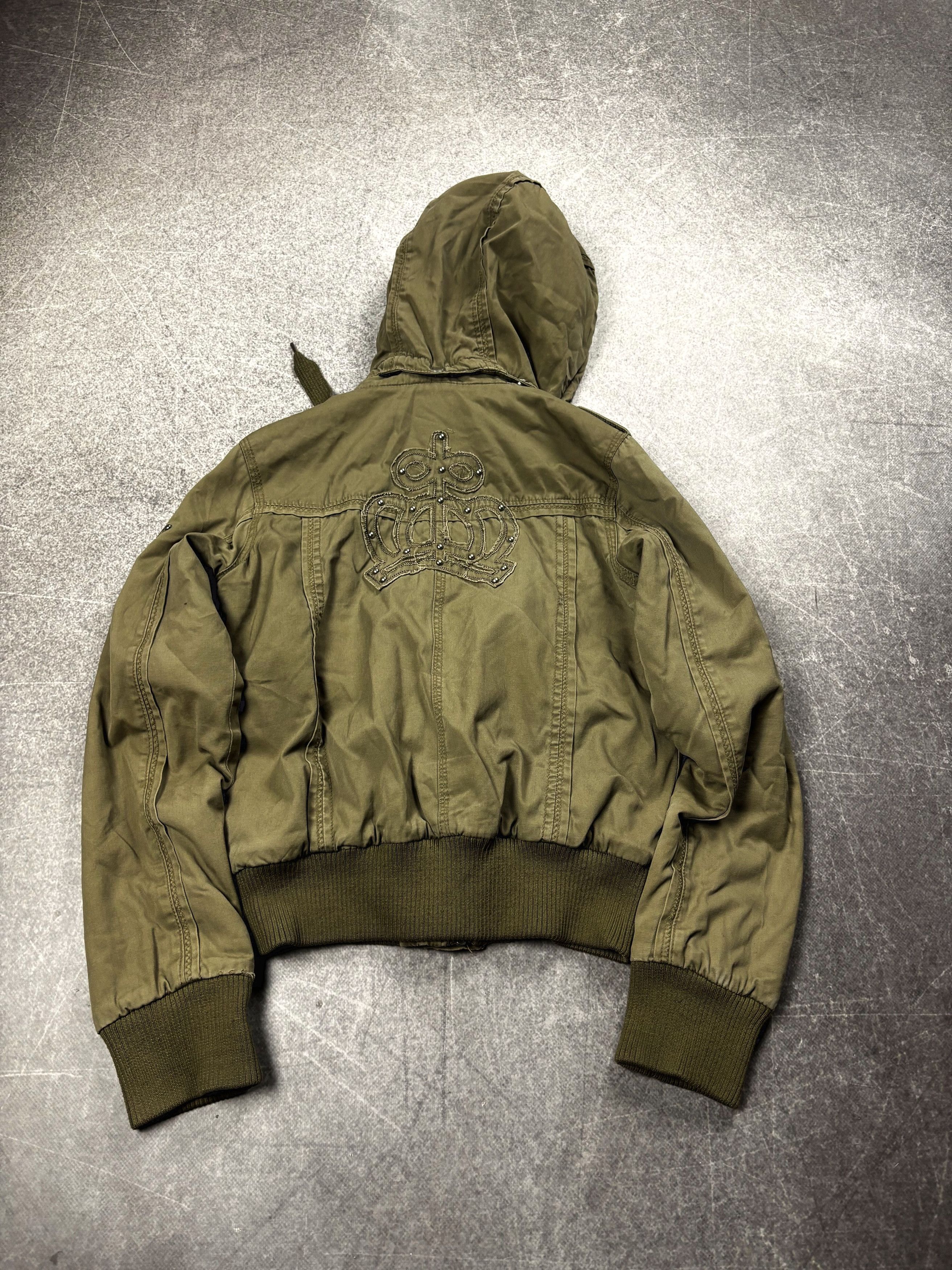 Japanese Brand Vintage Military Field Jacket Utility Streetwear 90s Y2K Size US S / EU 44-46 / 1 - 5 Thumbnail