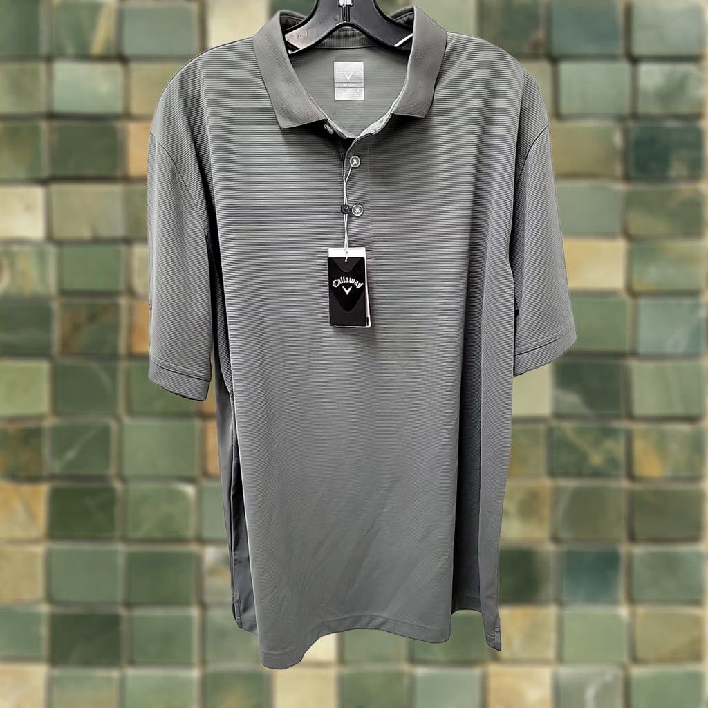 Callaway Callaway Polo Shirt Gray Short Sleeve Mens L NWT Opti Dri Golf Polo Shirt Size US L / EU 52-54 / 3 - 1 Thumbnail