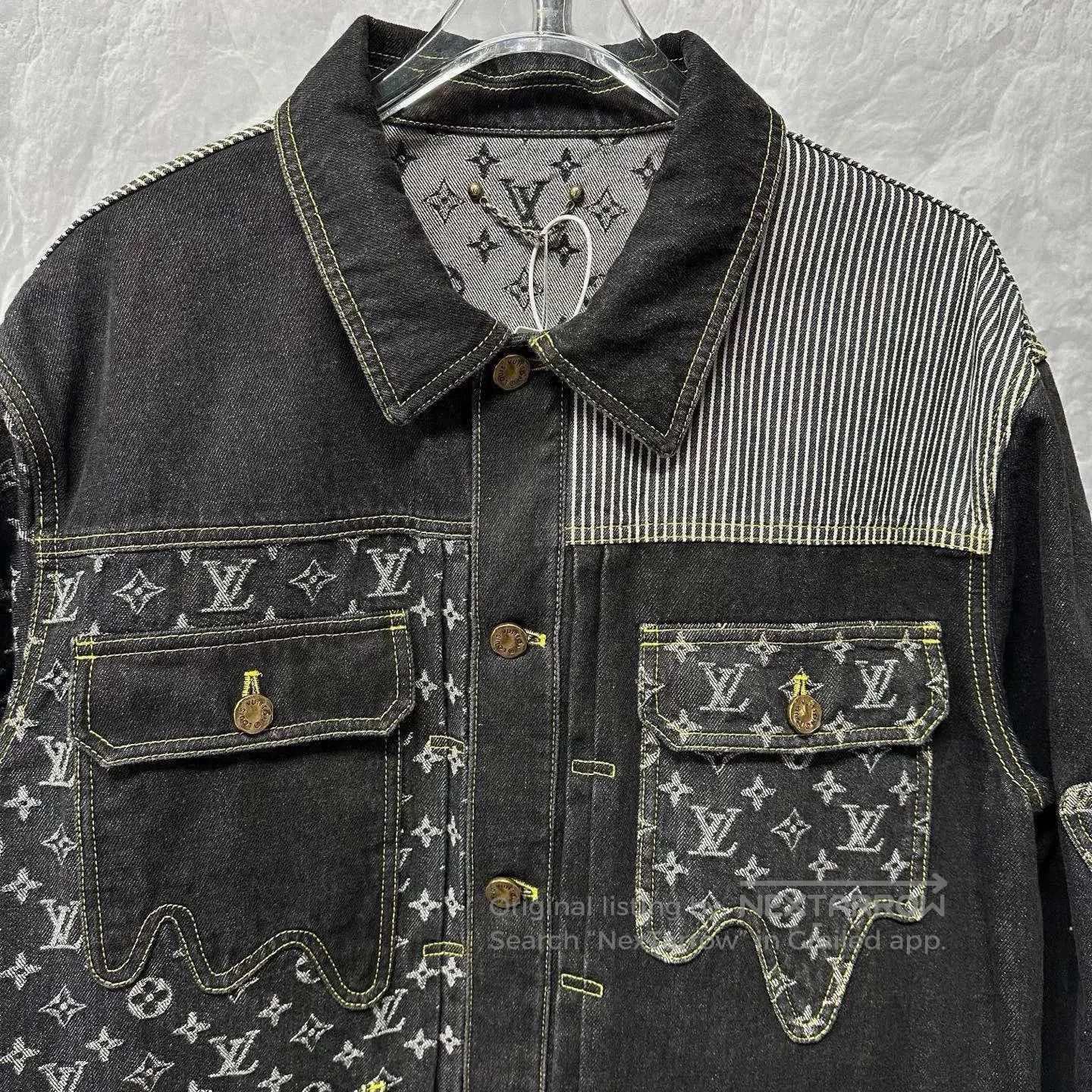 Louis Vuitton louis vuitton nigo deconstructed denim jacket. Size US L / EU 52-54 / 3 - 2 Thumbnail
