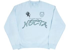 NOCTA Nike Nocta Cricket Crewneck Fleece Baby Blue Size US M / EU 48-50 / 2 - 2 Thumbnail
