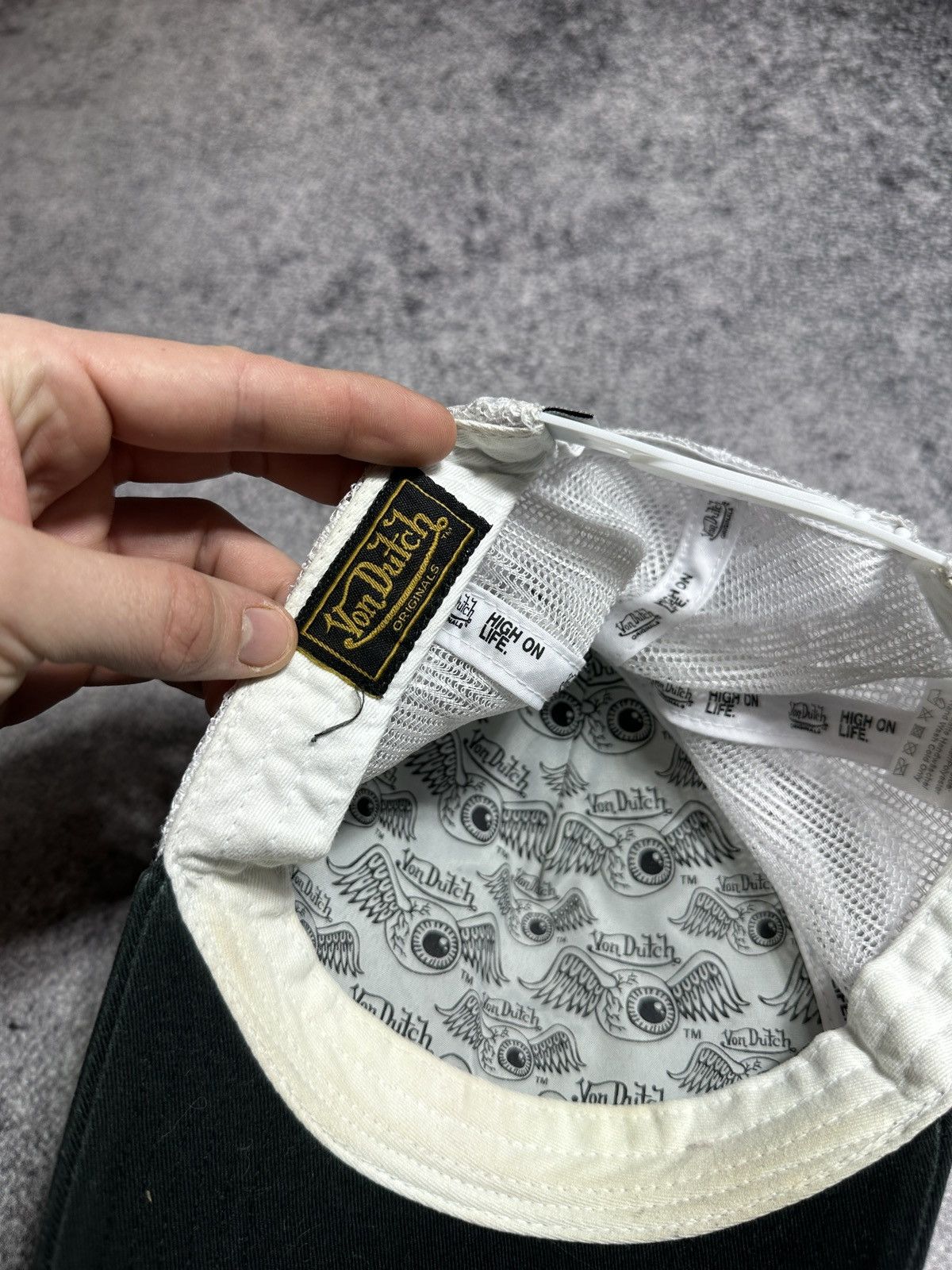 Vintage × Von Dutch Y2k vintage Von Dutch Logo cap Streetwear rare hat USA Size ONE SIZE - 4 Thumbnail