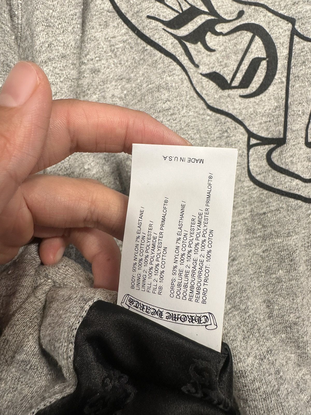 🔥Chrome Hearts Reversible Jacquard Nylon Puffy Jacket🔥