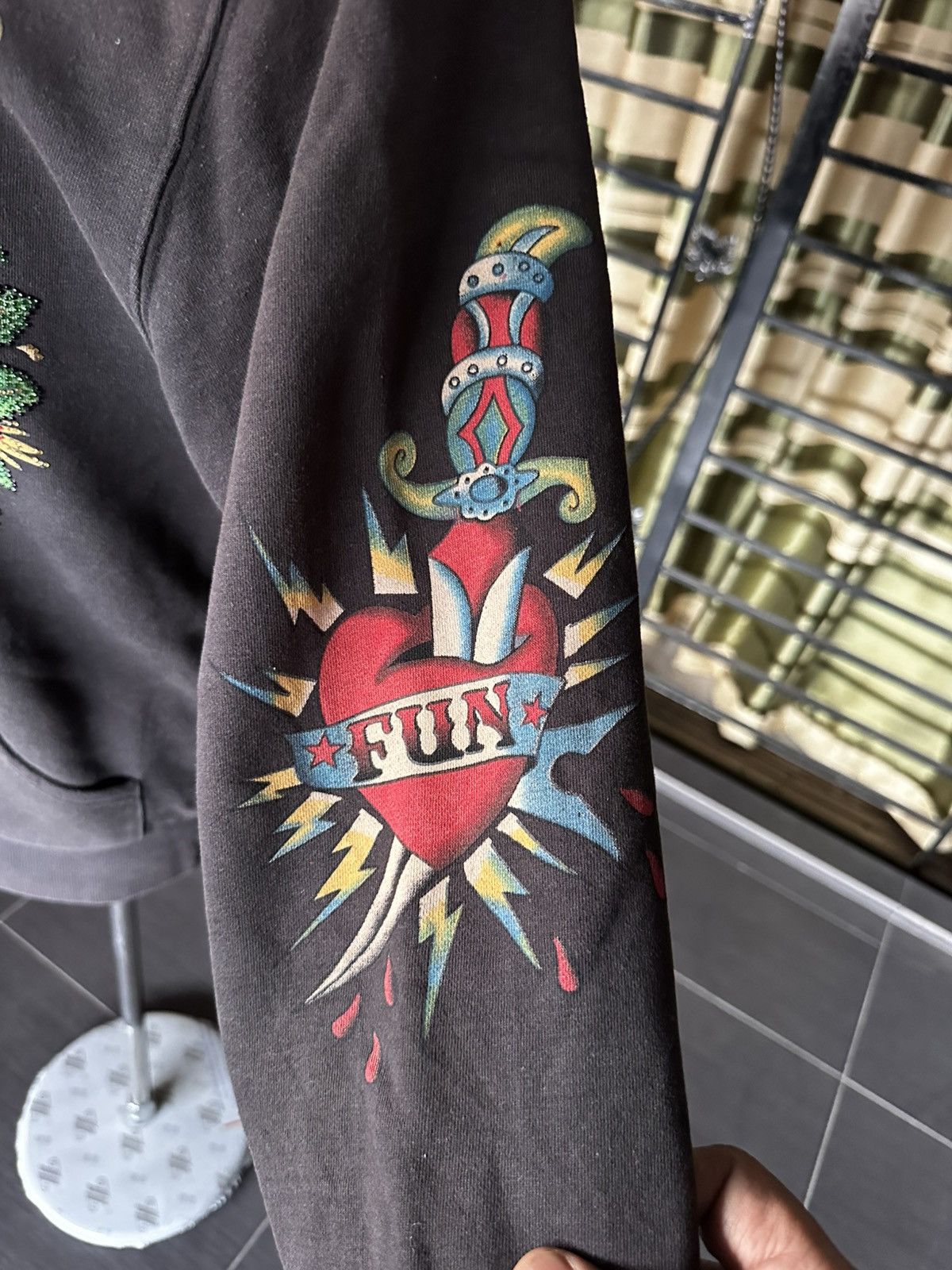 Ed Hardy Vintage Ed Hardy Big Logo Hoodie Size US L / EU 52-54 / 3 - 6 Thumbnail