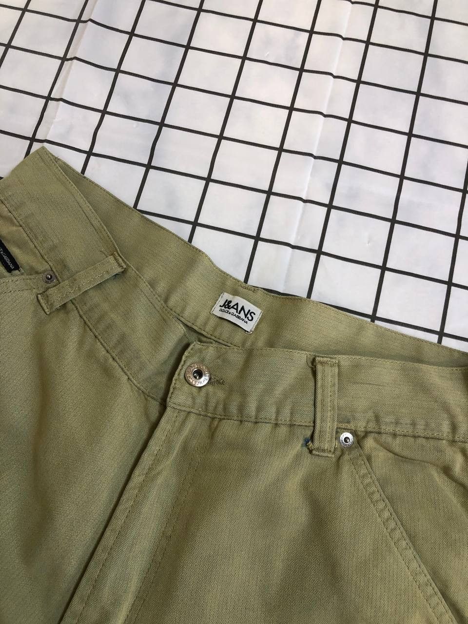 Dolce & Gabbana DOLCE & GABBANA FADED BROWN DISTRESSED DENIM JEANS Size US 36 / EU 52 - 14 Thumbnail
