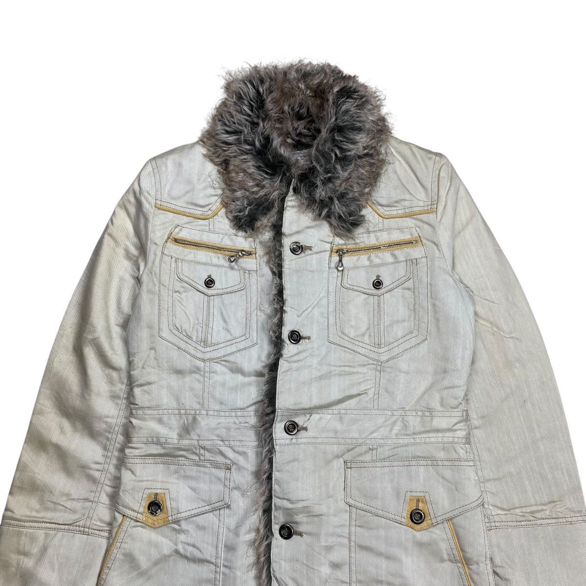 If Six Was Nine Nicole Club For Men Elaborate Collection Fur Pull Jacket Size US M / EU 48-50 / 2 - 2 Thumbnail