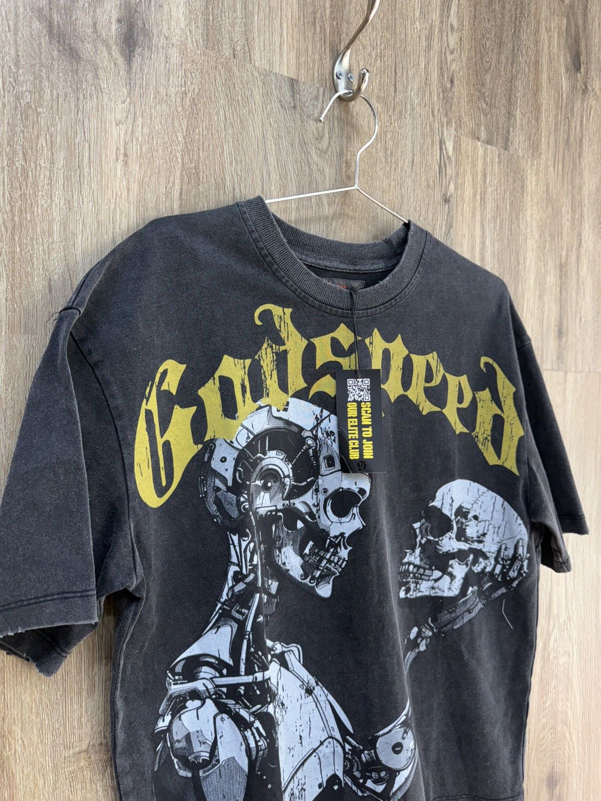 Godspeed Godspeed Black/Yellow Mankind Short Sleeve Size US XS / EU 42 / 0 - 2 Thumbnail