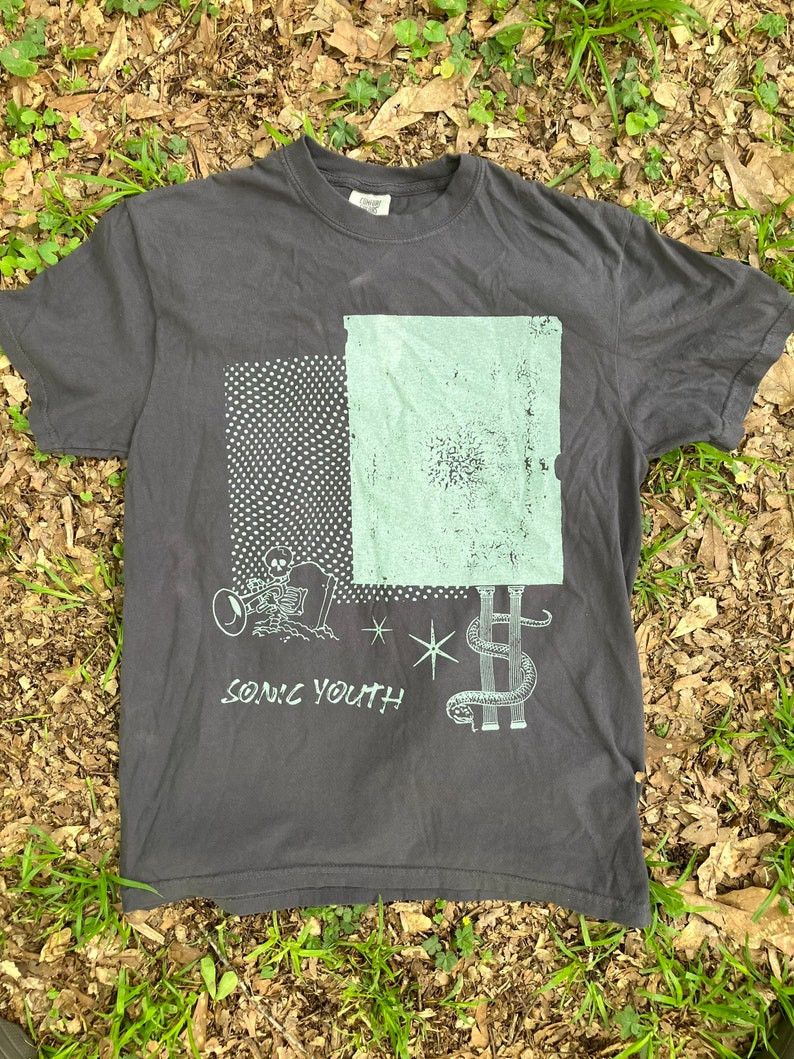 Comfort Colors Sonic Youth fan art T-shirt Graphite Comfort Colors Size US M / EU 48-50 / 2 - 1 Thumbnail