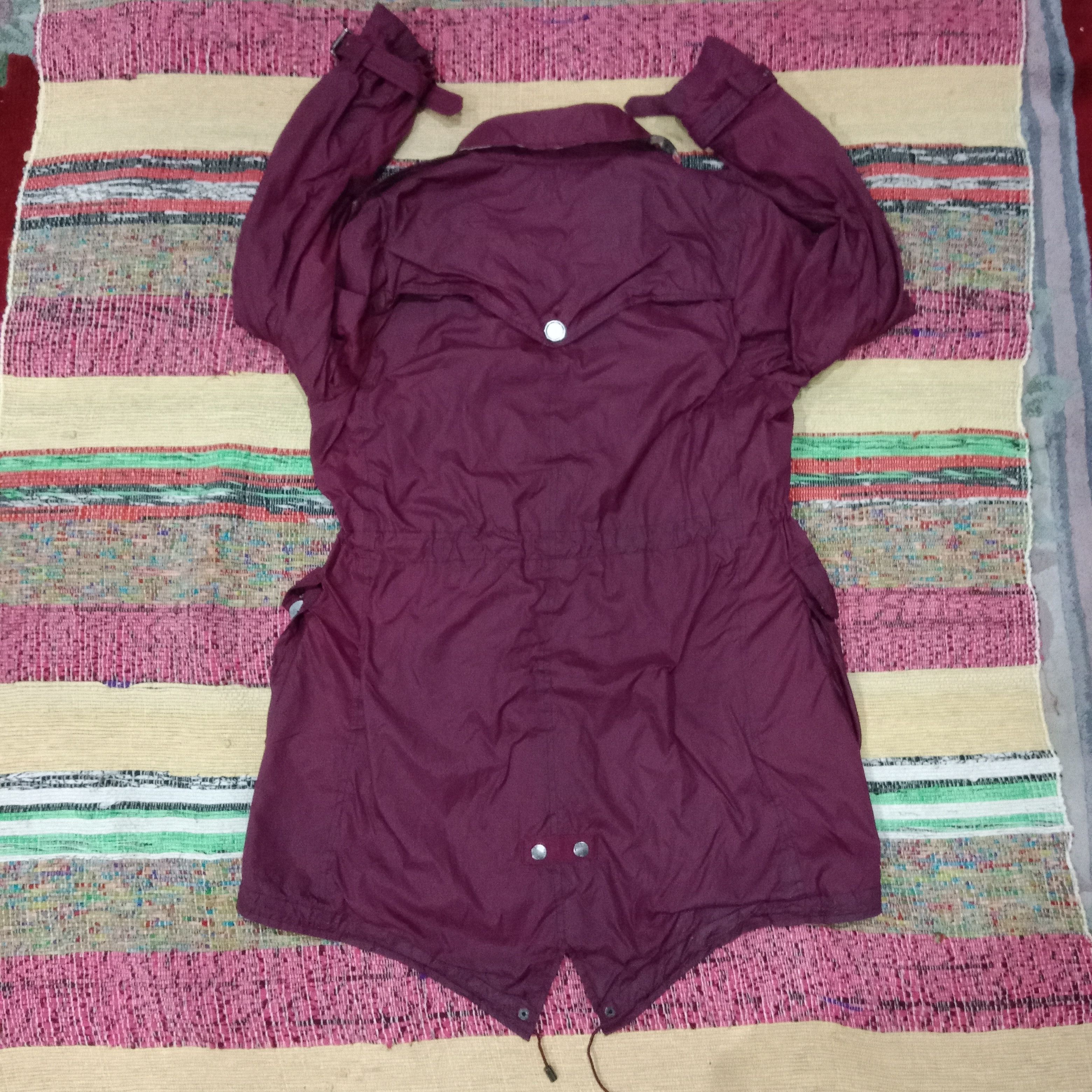 Burberry Burberry brit London jacket windbreaker full pattern purple Size XL / US 12-14 / IT 48-50 - 2 Thumbnail
