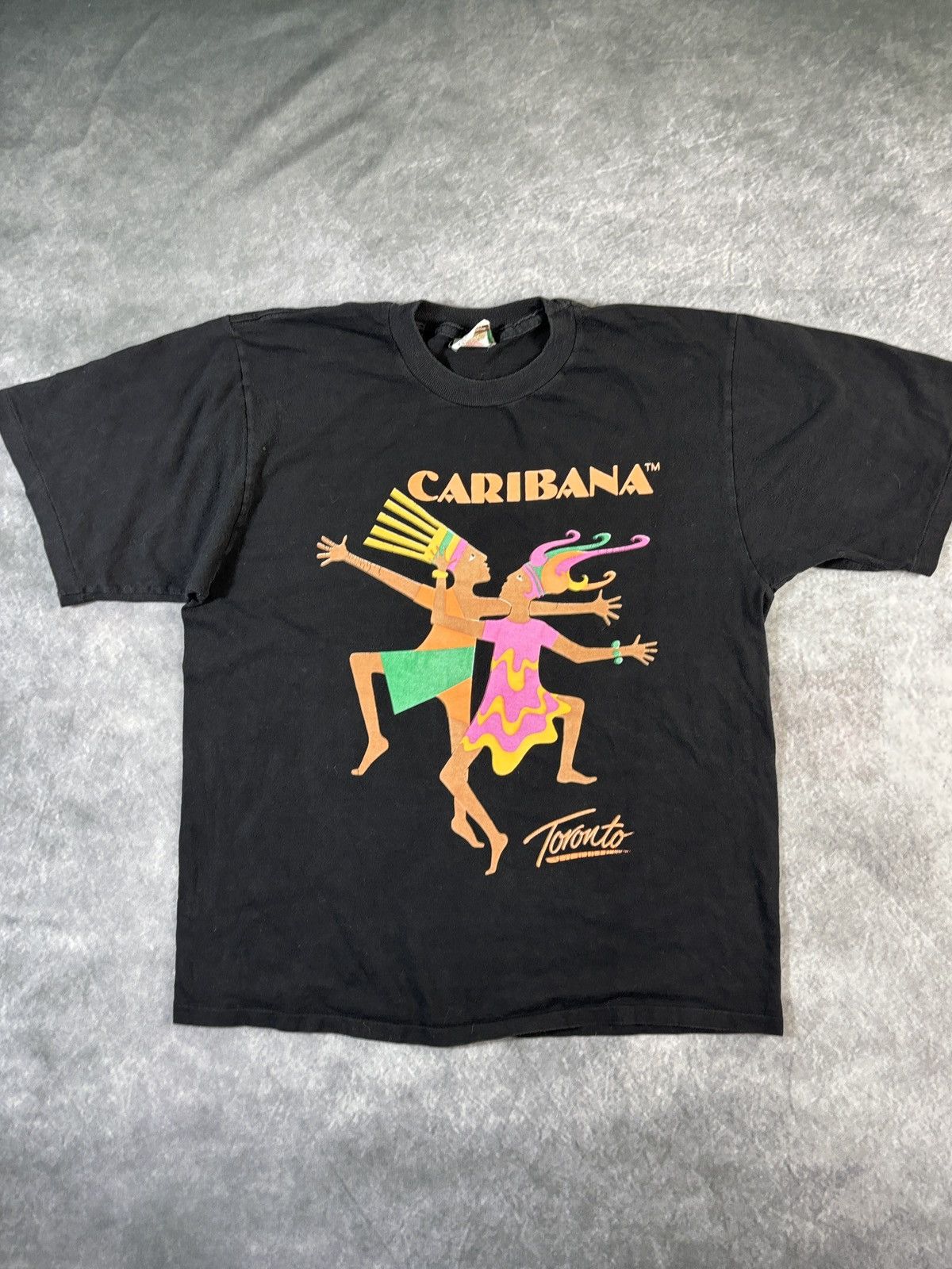 Vintage 1990s Vintage Caribana Toronto Tee Shirt Caribbean Festival Size US M / EU 48-50 / 2 - 10 Thumbnail
