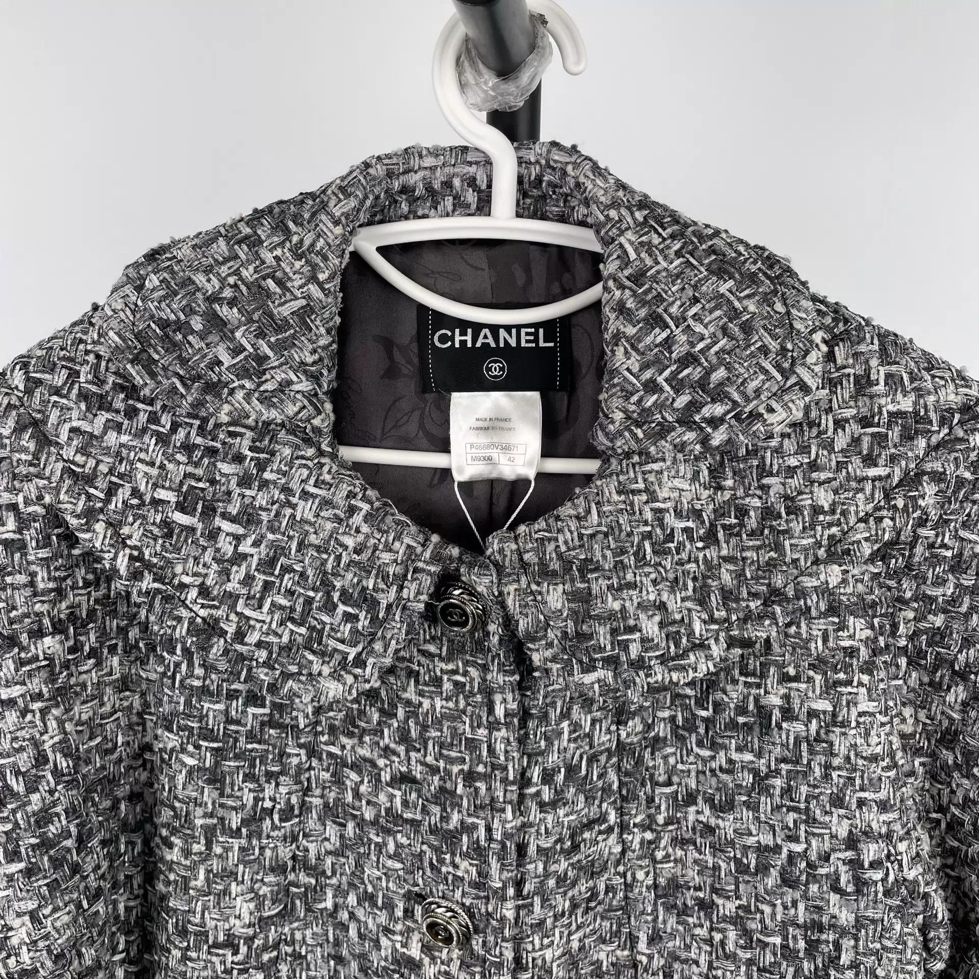 Chanel Chanel Tweed Jacket Size 42 Size M / US 6-8 / IT 42-44 - 8 Thumbnail
