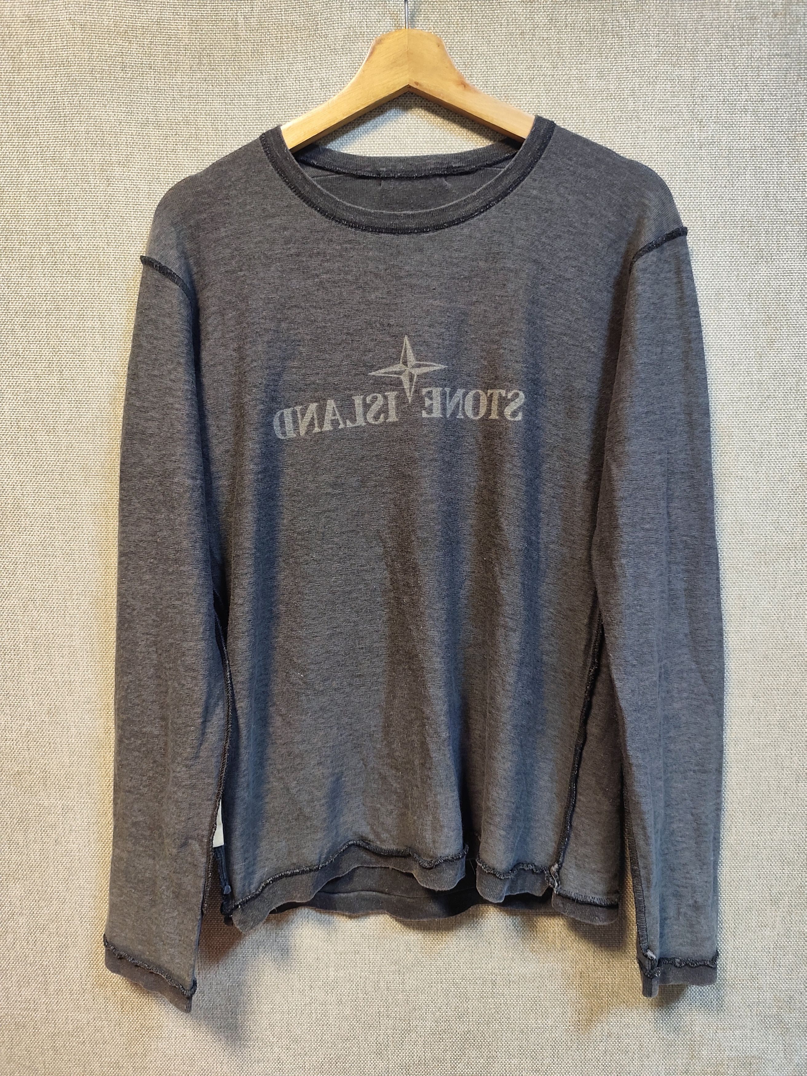 Stone Island t shirt long sleeve stone island Size US S / EU 44-46 / 1 - 1 Thumbnail