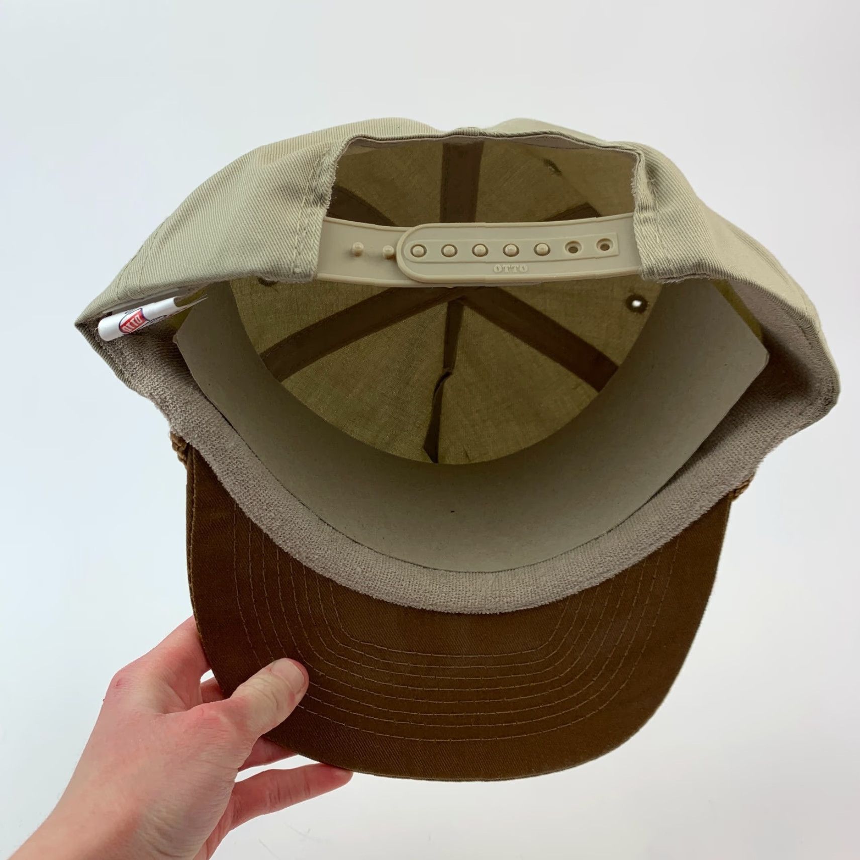 Vintage VINTAGE Whiskerthon 2000 Brown Snapback Trucker Hat Cap Mens Ladies Adults One Size Brown Polycotton Cap Snapback Trucker 2000s Size ONE SIZE - 5 Thumbnail