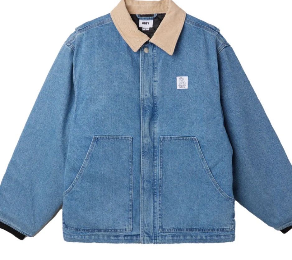 Obey Obey Denim Work Around Full Zip Lined Jacket Corduroy | M Size US M / EU 48-50 / 2 - 1 Thumbnail