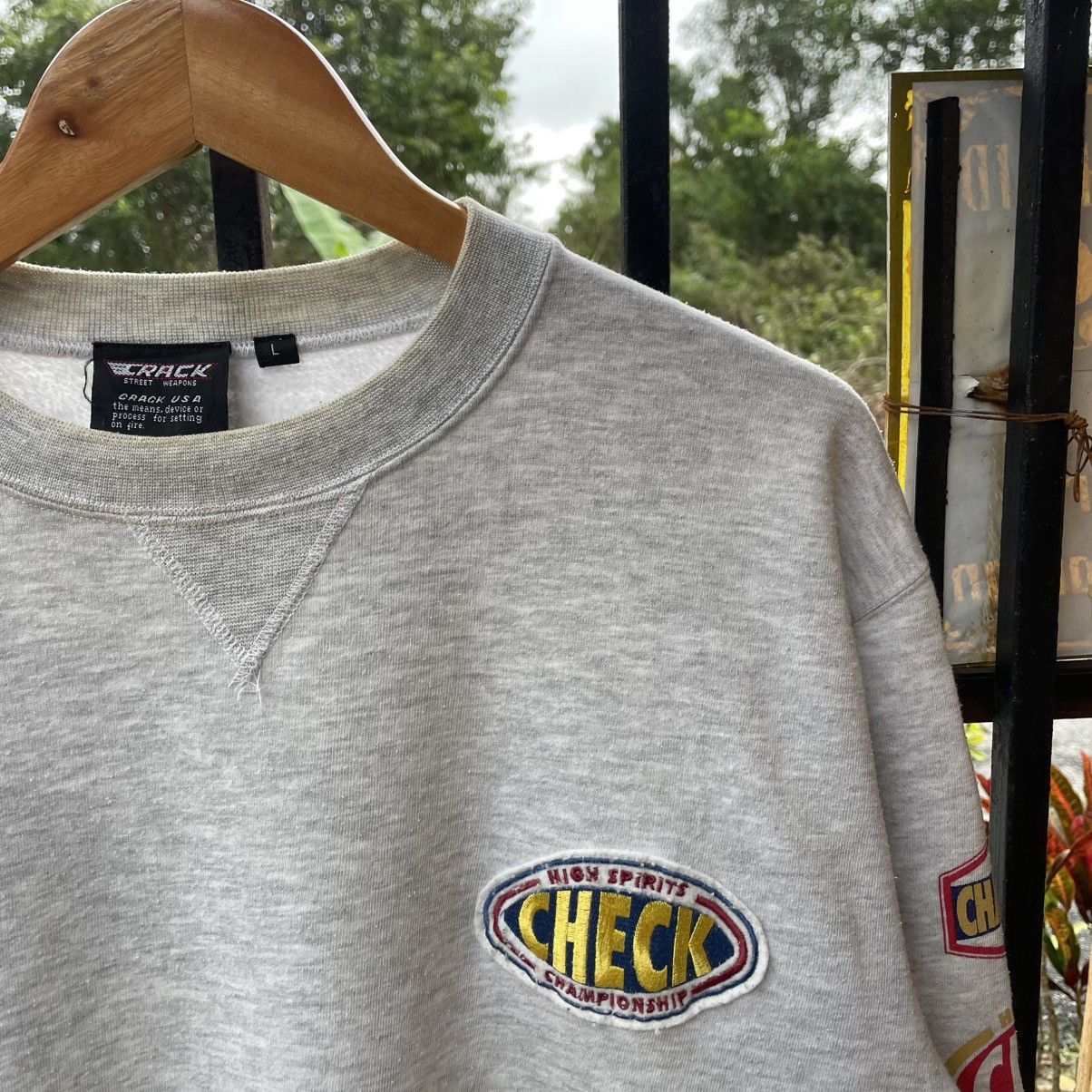 Vintage 🔥Vintage 90s Crack USA Championship Crewneck Sweatshirts Size US M / EU 48-50 / 2 - 6 Thumbnail