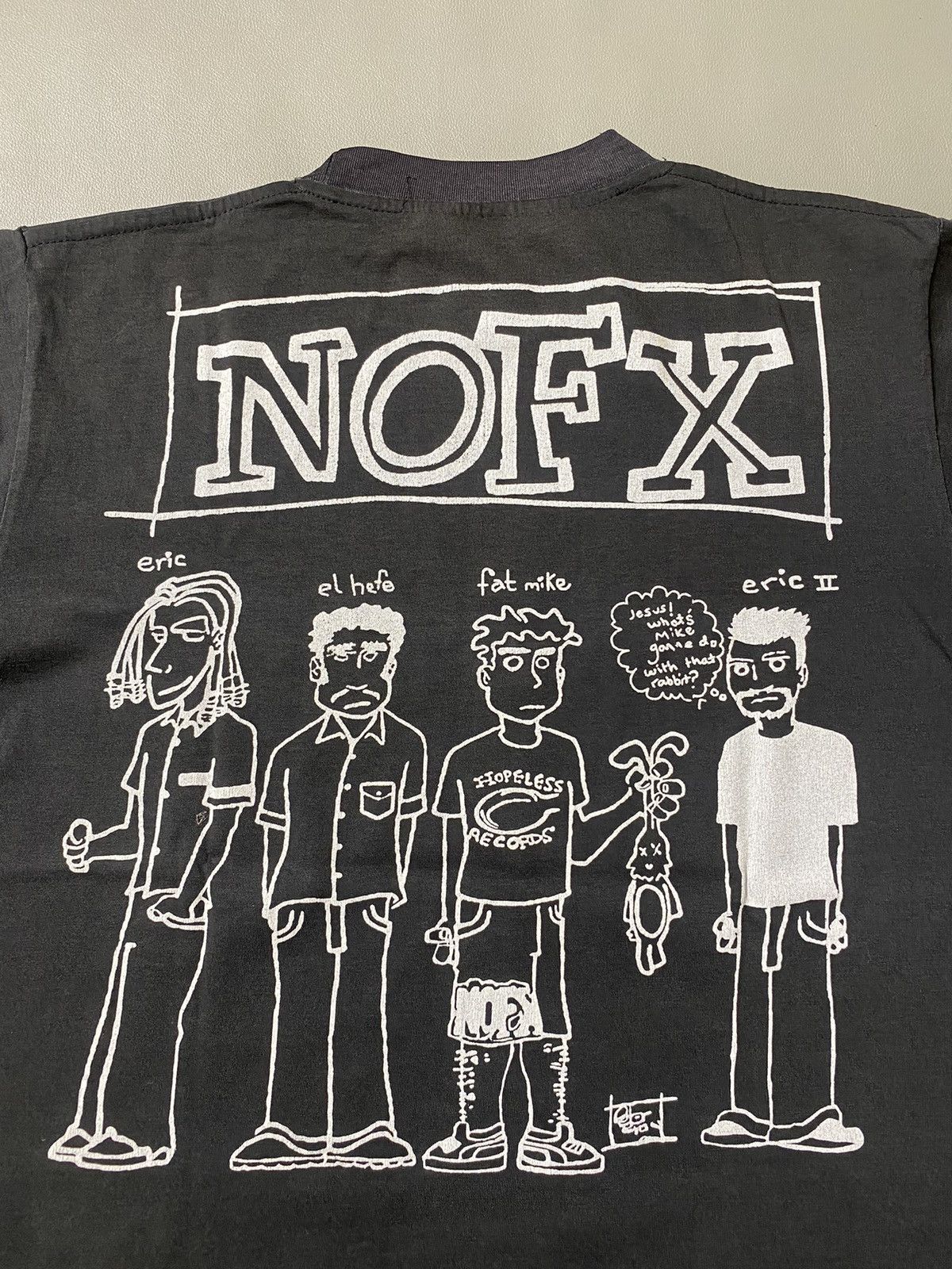 Band Tees × Vintage RARE Vintage Nofx Bottles To The Ground Tshirt Size US L / EU 52-54 / 3 - 5 Thumbnail