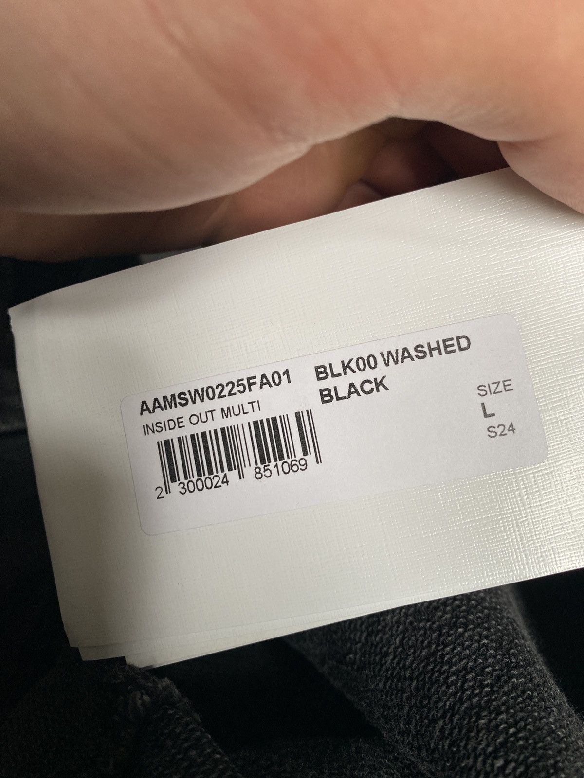 1017 ALYX 9SM × Alyx Alyx Wet Asphalt Washed Transformed Hoodie Size US L / EU 52-54 / 3 - 14 Thumbnail