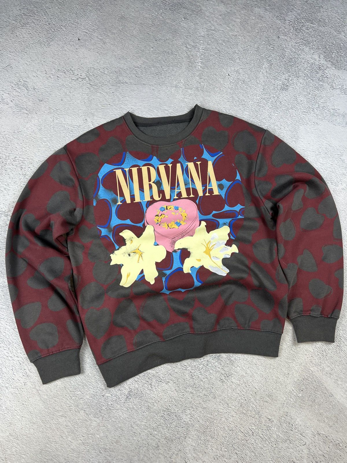 Band Tees Vintage Nirvana - Heart Shaped Box Sweater Size US L / EU 52-54 / 3 - 1 Thumbnail