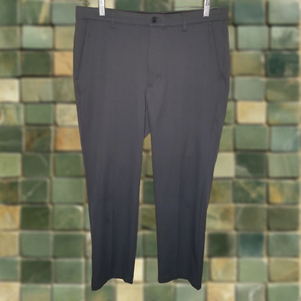 Vintage GREG NORMAN Men's Dress Pants Gray Straight Size 34x30 Size US 34 / EU 50 - 1 Thumbnail