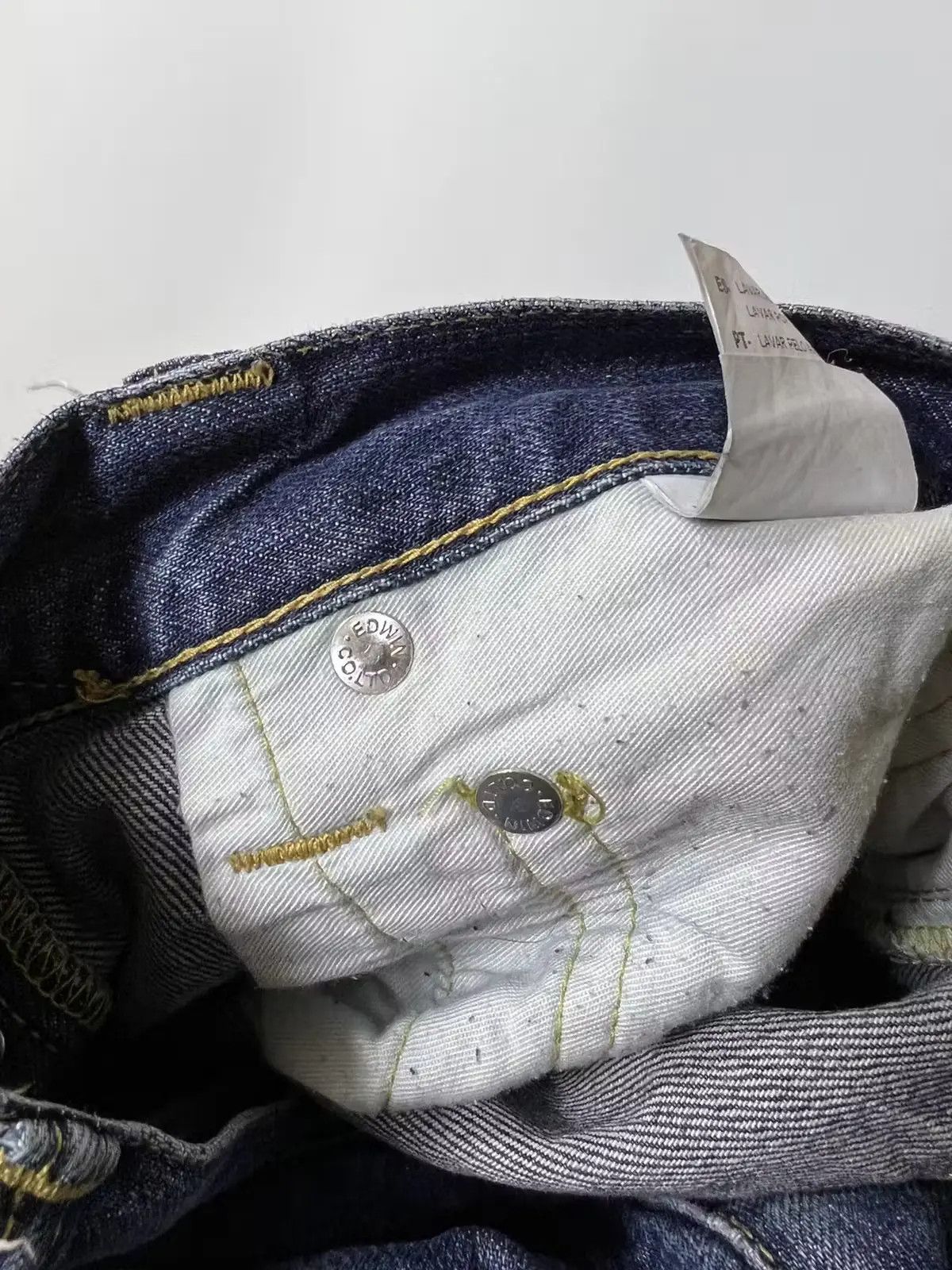 Edwin × Japanese Brand Edwin denim jeans Size US 33 - 6 Thumbnail