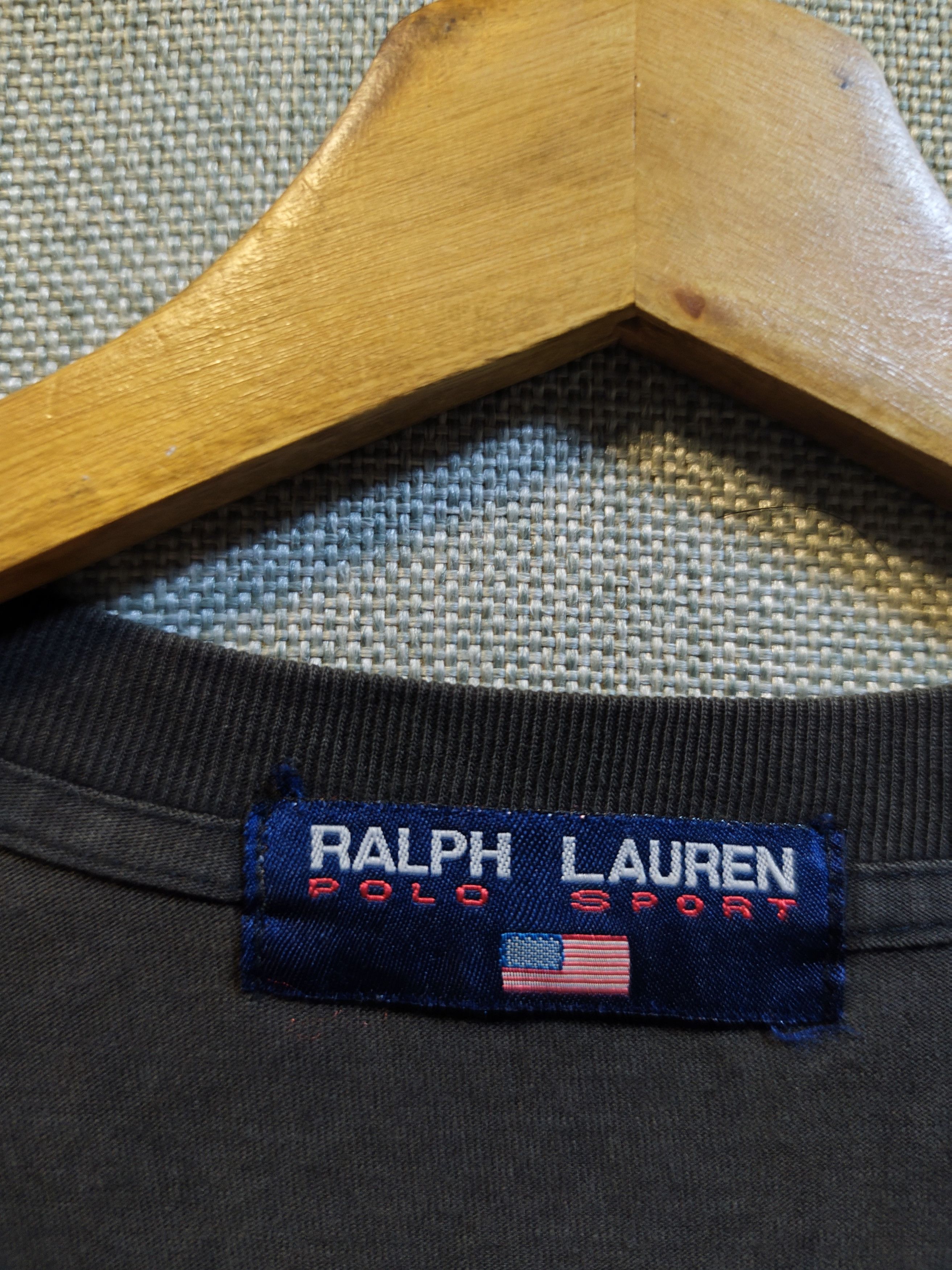 Polo Ralph Lauren Vintage 90s T Shirt Polo Sport Ralph Lauren Size US XL / EU 56 / 4 - 5 Thumbnail