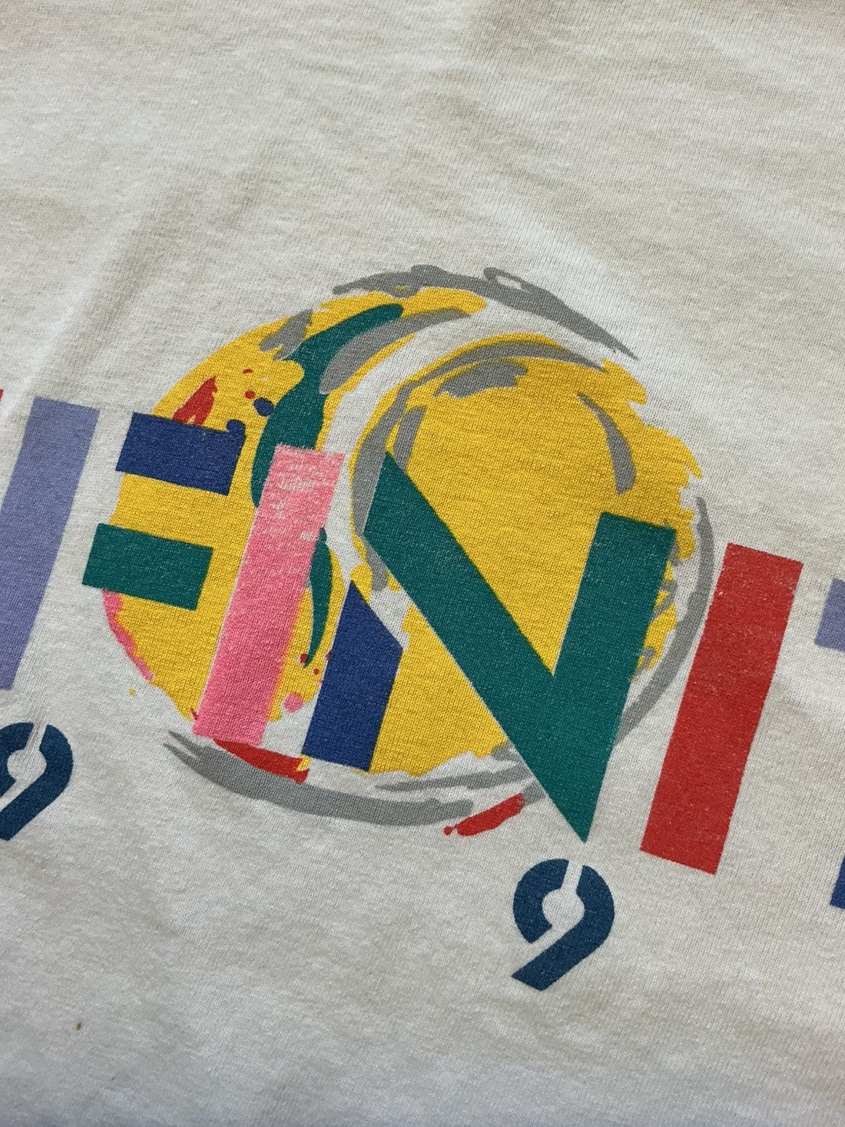 Vintage Vintage Lee Infiniti US Open 1997 Tennis Graphic T-Shirt Size US L / EU 52-54 / 3 - 7 Thumbnail