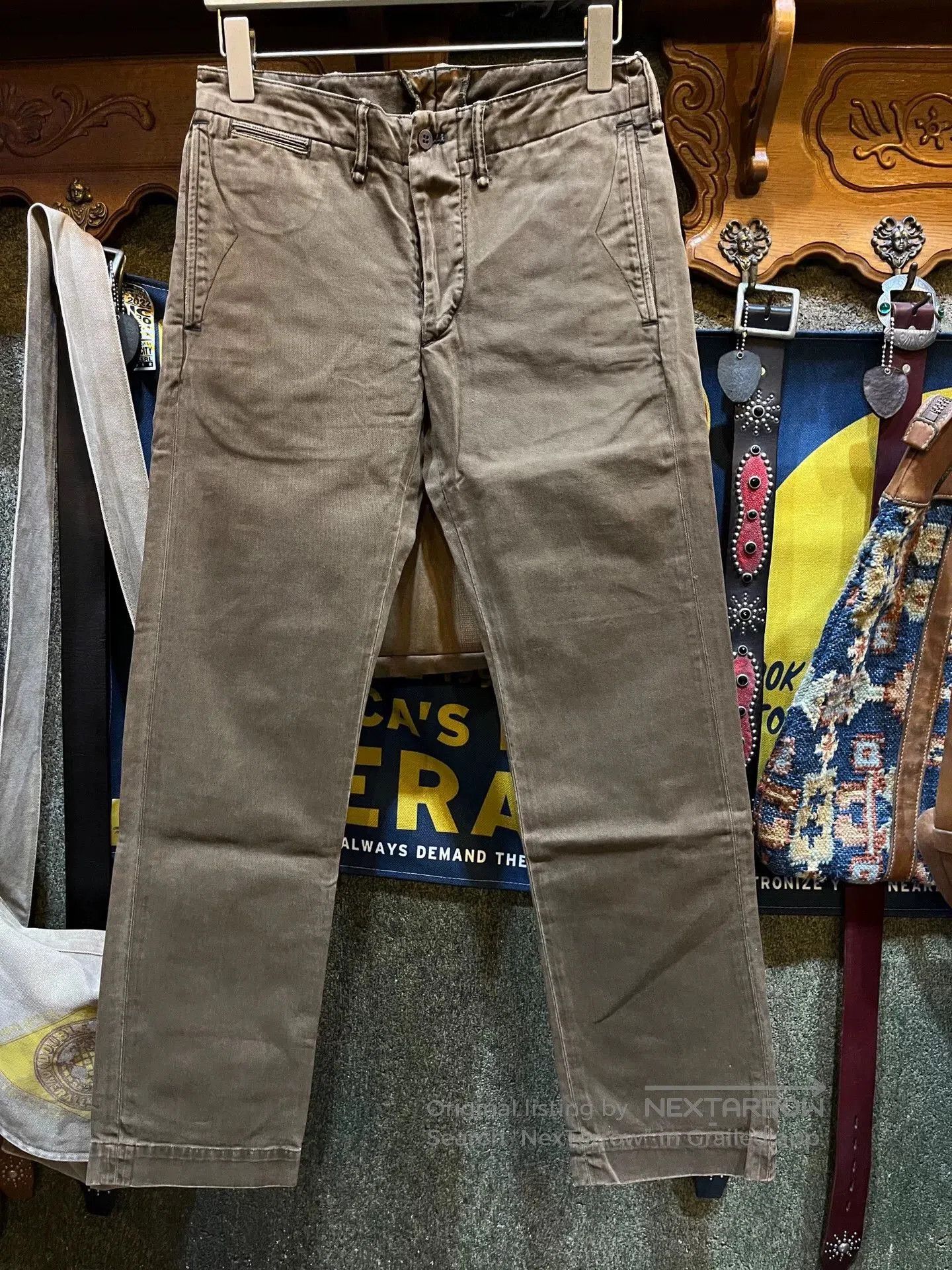 RRL Ralph Lauren classic double rl casual pants for men. Size US 28 / EU 44 - 1 Thumbnail