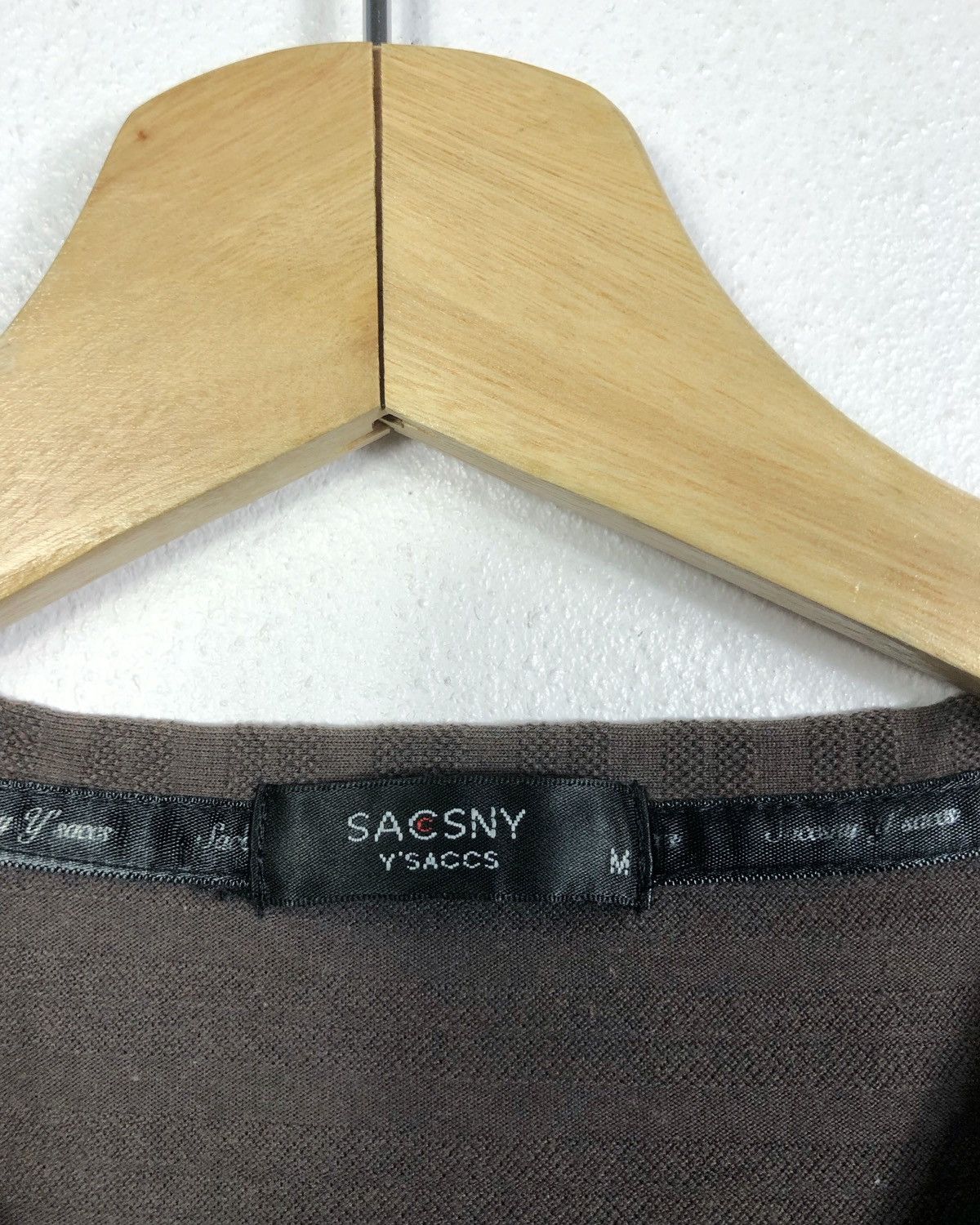 Yohji Yamamoto Rare Yohji Yamamoto Sacsny Y'saccs Tee Size US M / EU 48-50 / 2 - 7 Thumbnail