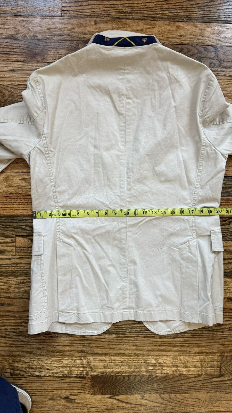 Polo Ralph Lauren Polo Ralph Lauren Tan Cotton Sports Jacket Size L Size 42R - 10 Thumbnail