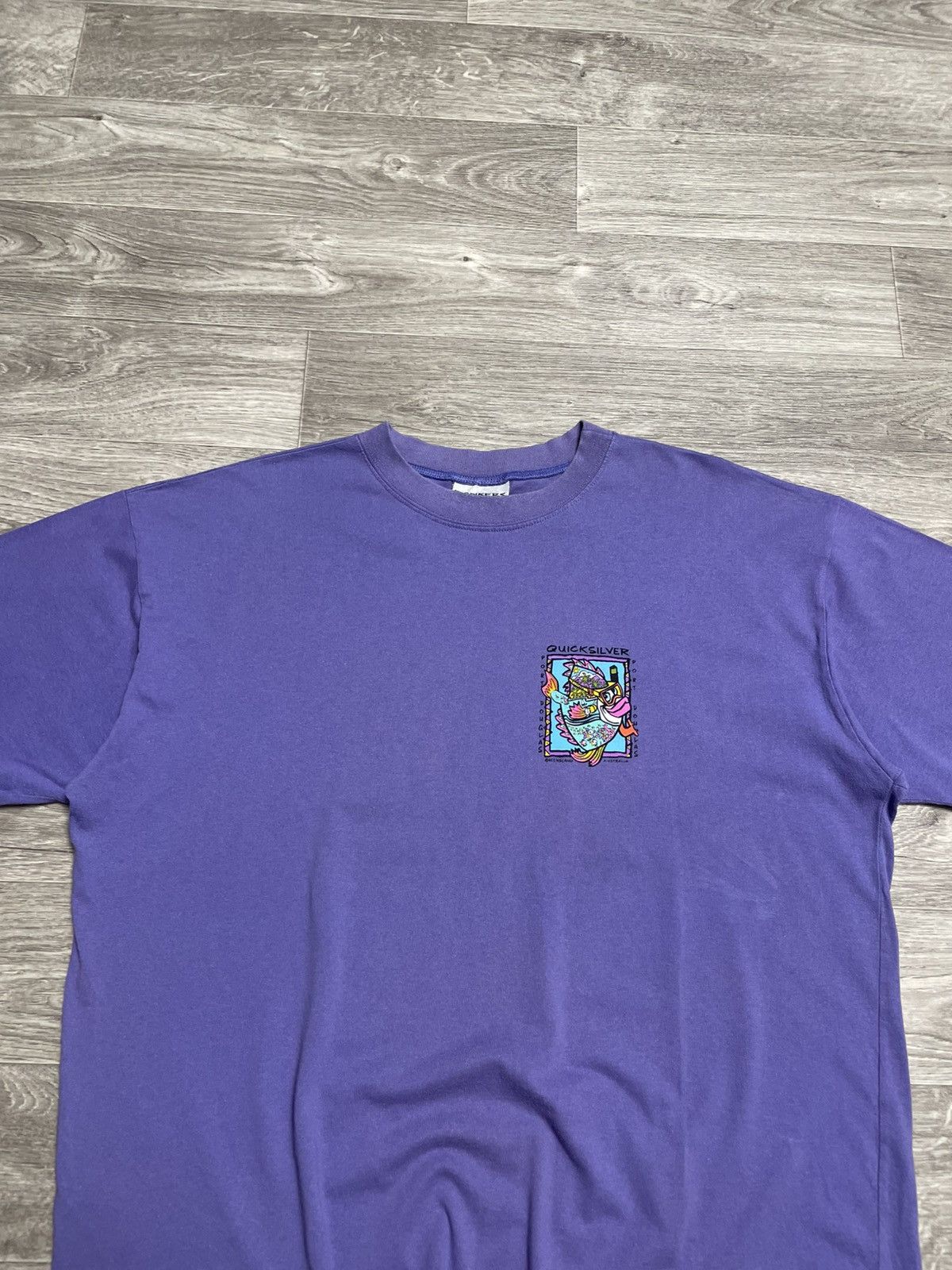 Quiksilver Vintage Quicksilver x Bonkers Australia Surf Style T-Shirt Size US XL / EU 56 / 4 - 3 Thumbnail