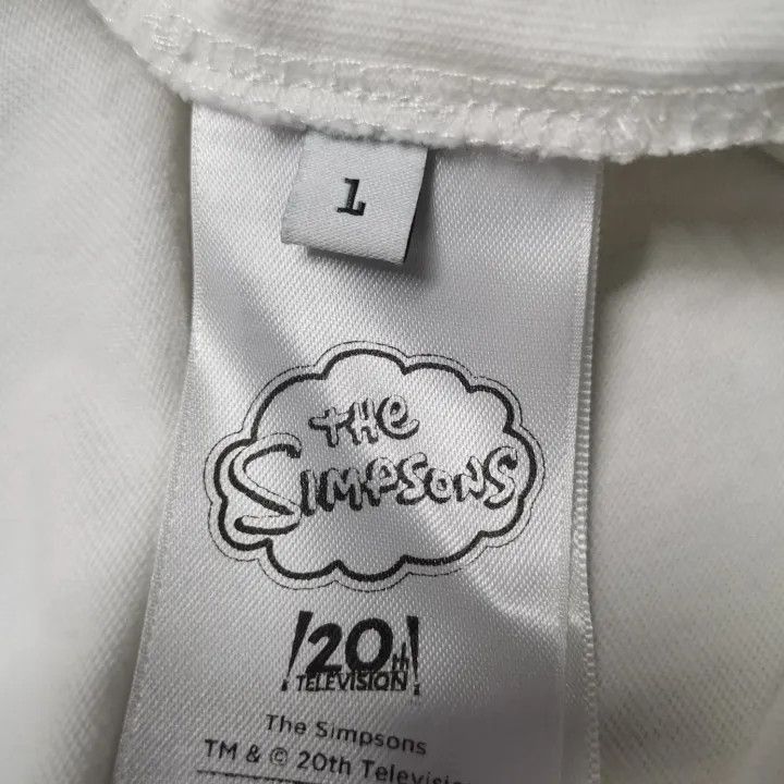 Balenciaga Balenciaga Balenciaga FW21 White Printed Short Sleeve TShi Size US M / EU 48-50 / 2 - 2 Thumbnail