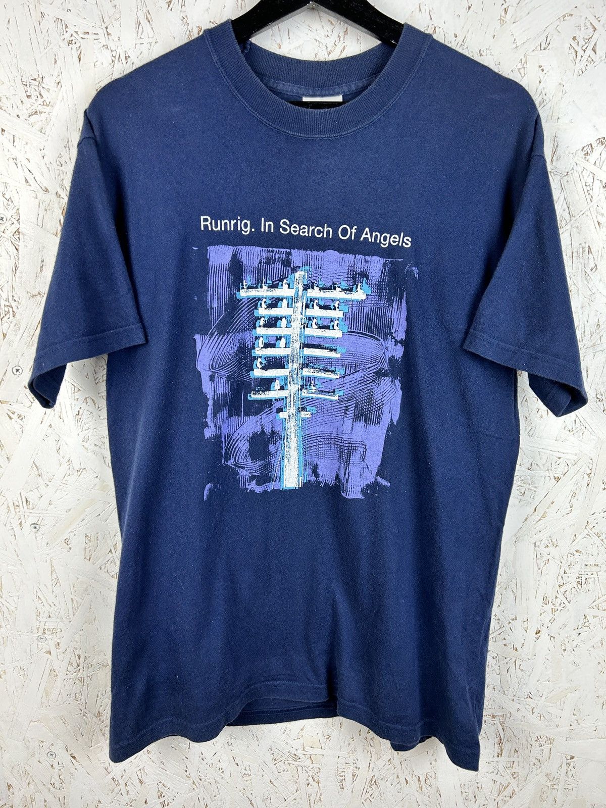90s Vintage Runrig In Search Of Angels 1999 Tour T-Shirt