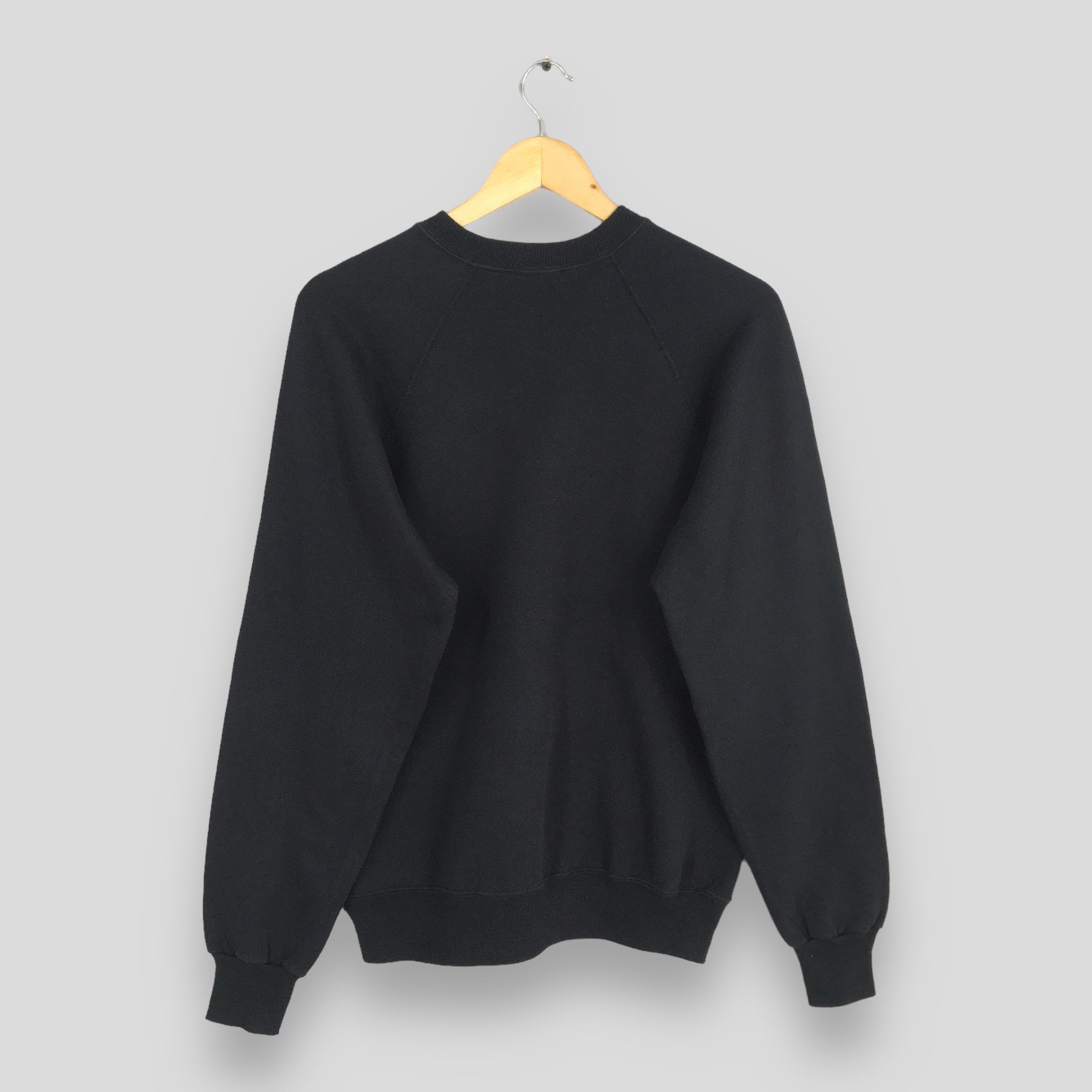 Lee × Vintage Vintage 90s Lee Jeans USA Black Sweatshirt Medium Size US M / EU 48-50 / 2 - 6 Thumbnail