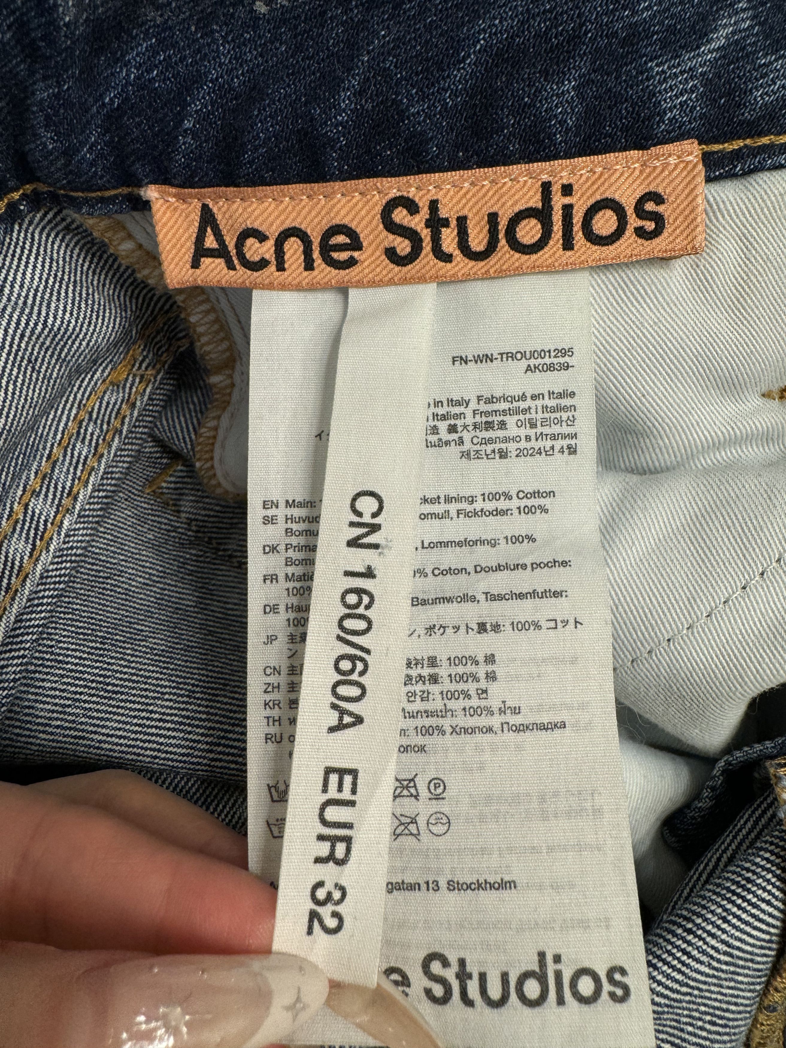 Acne Studios Acne Studios Belt Jeans Size 32" / US 10 / IT 46 - 7 Thumbnail