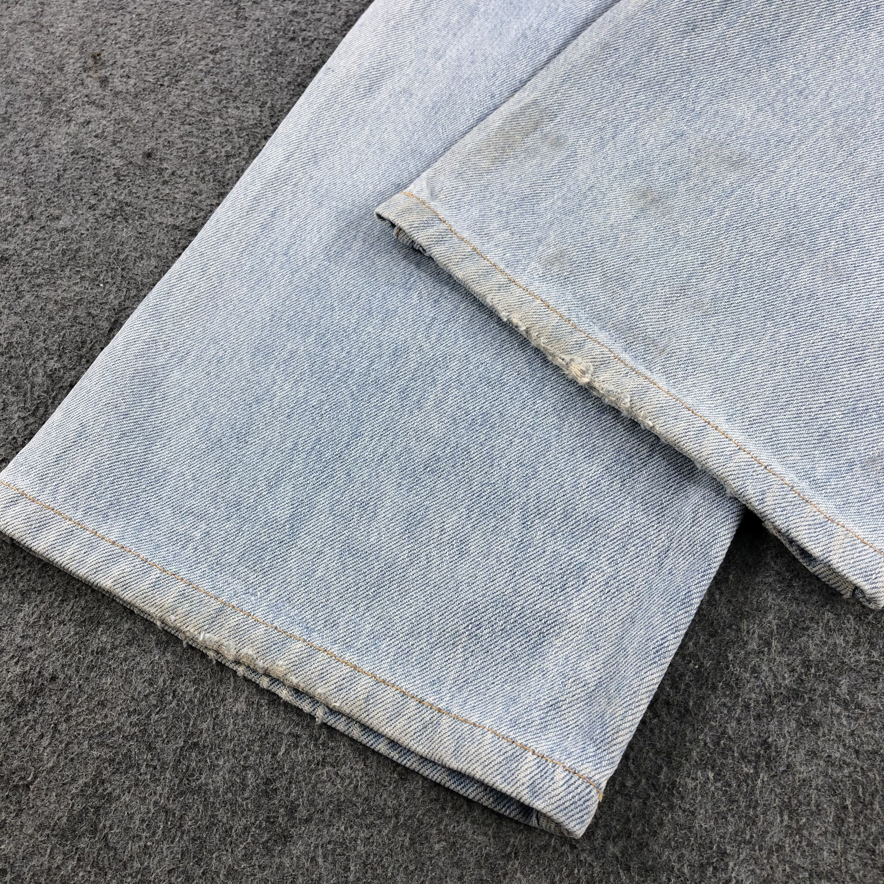 Levi's Vintage 90s Light Wash Levis 515 Jeans-J1877 Size US 35 - 6 Thumbnail
