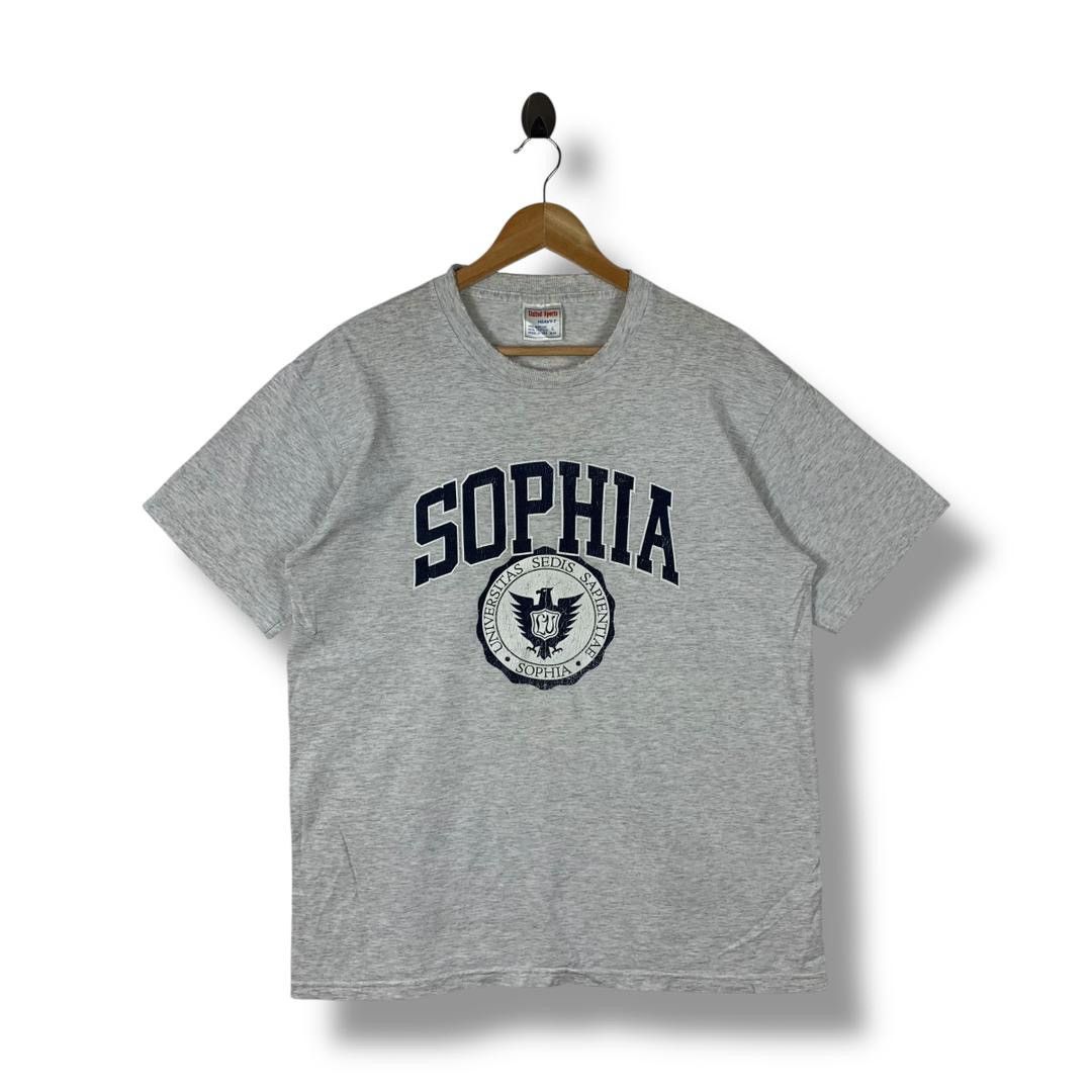 Vintage 90s SOPHIA university Big spellout tee